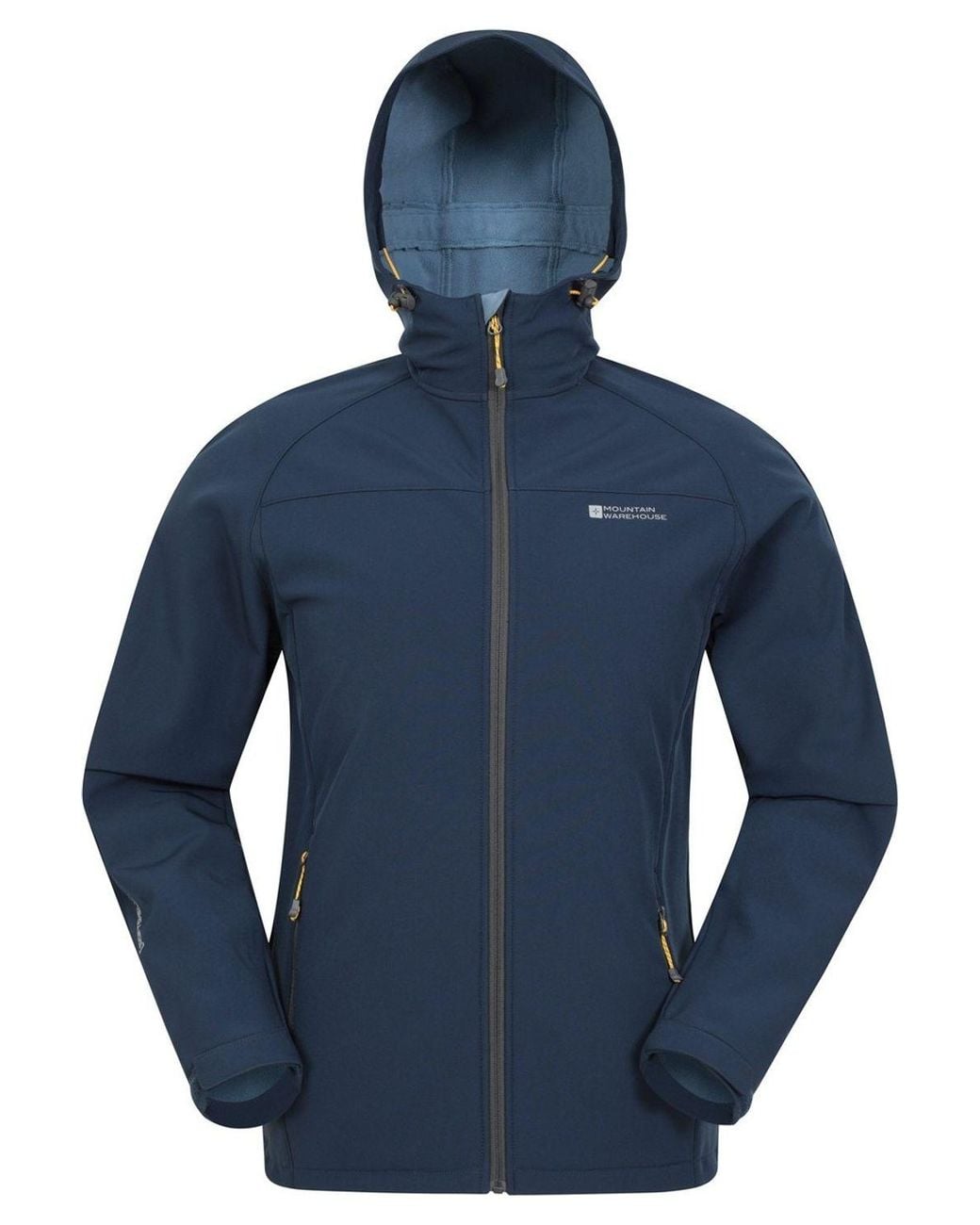 Mountain Warehouse Blue Exodus Waterproof Soft Shell Jacket for men