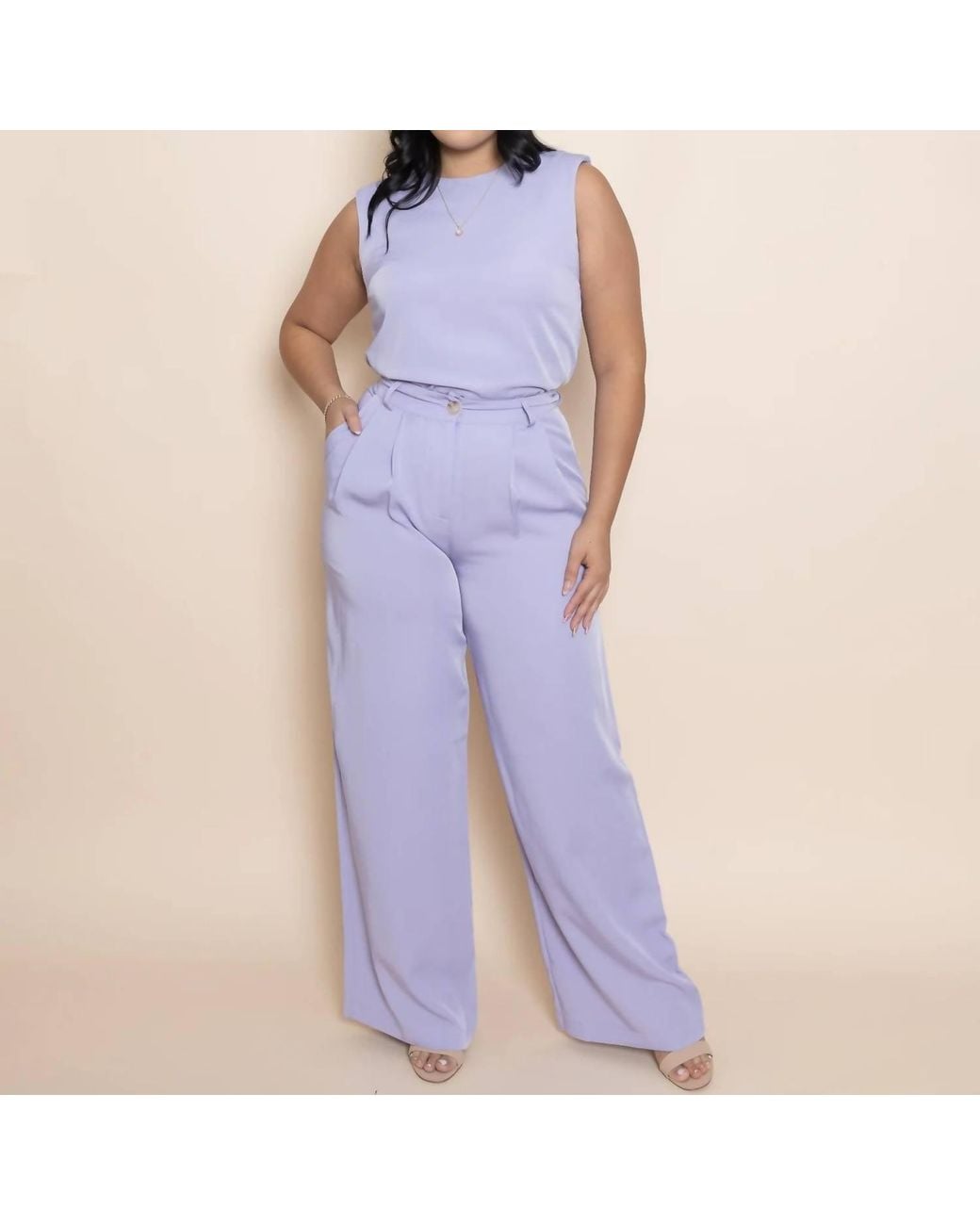 Riviera Purple Kendra Pant Set