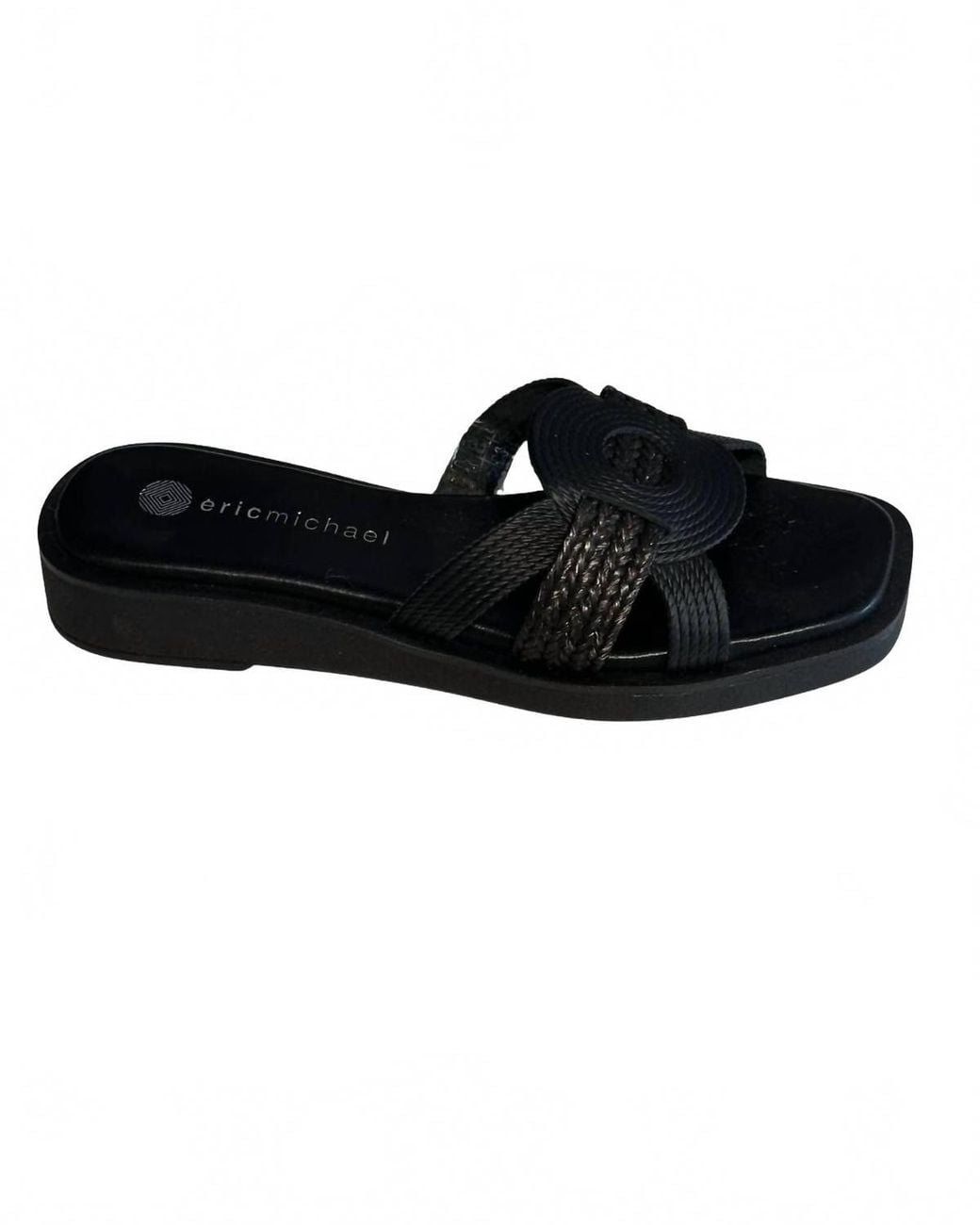 Eric Michael Black Solar Sandal
