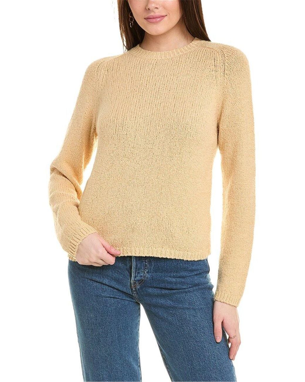Vince Blue Pebbled Crewneck Pullover