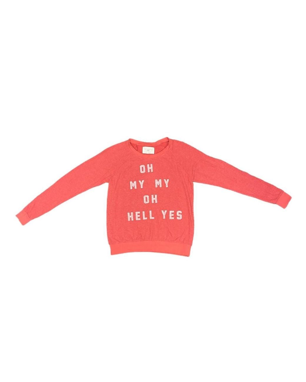 Sol Angeles Red Hell Yes Pullover