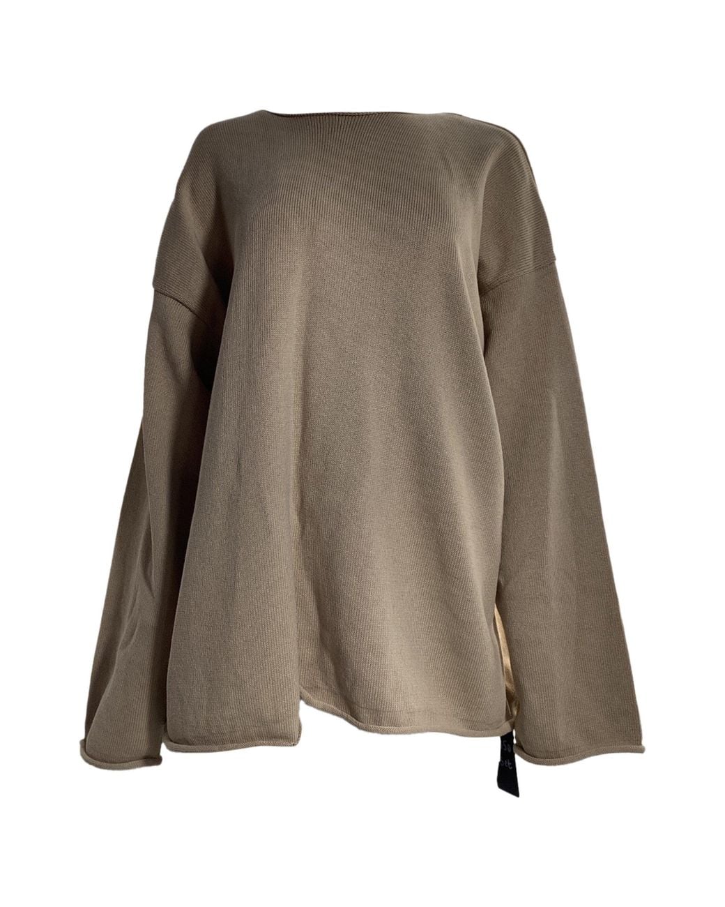 The Row Brown Oversized Sweater
