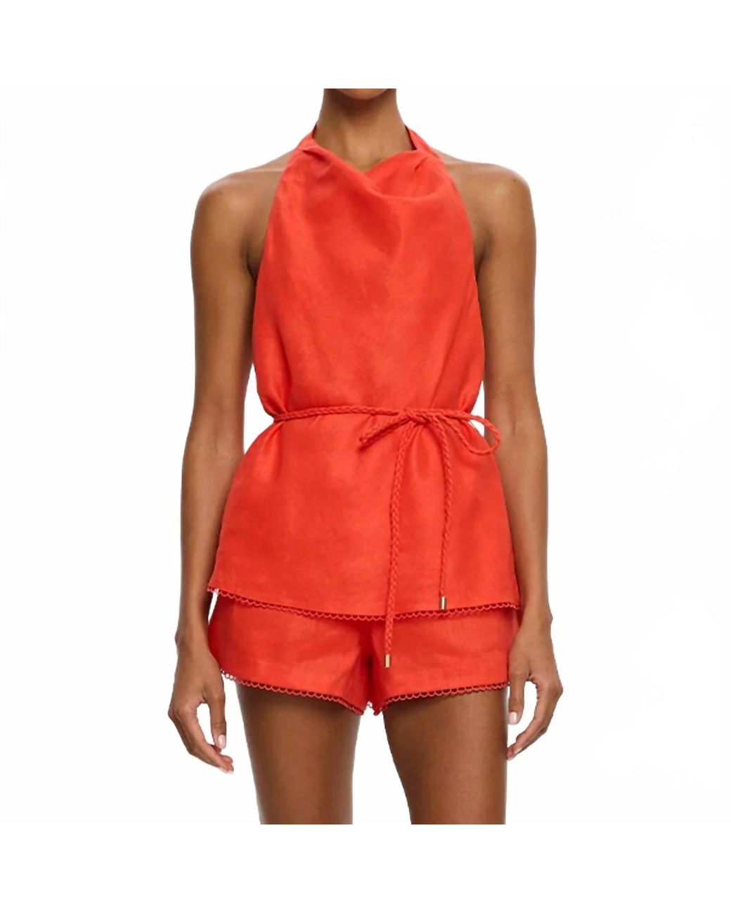 Kivari Red Tara Top