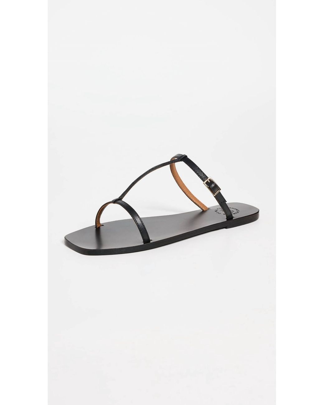 Atp Atelier Blue Gualdo Flat Sandals