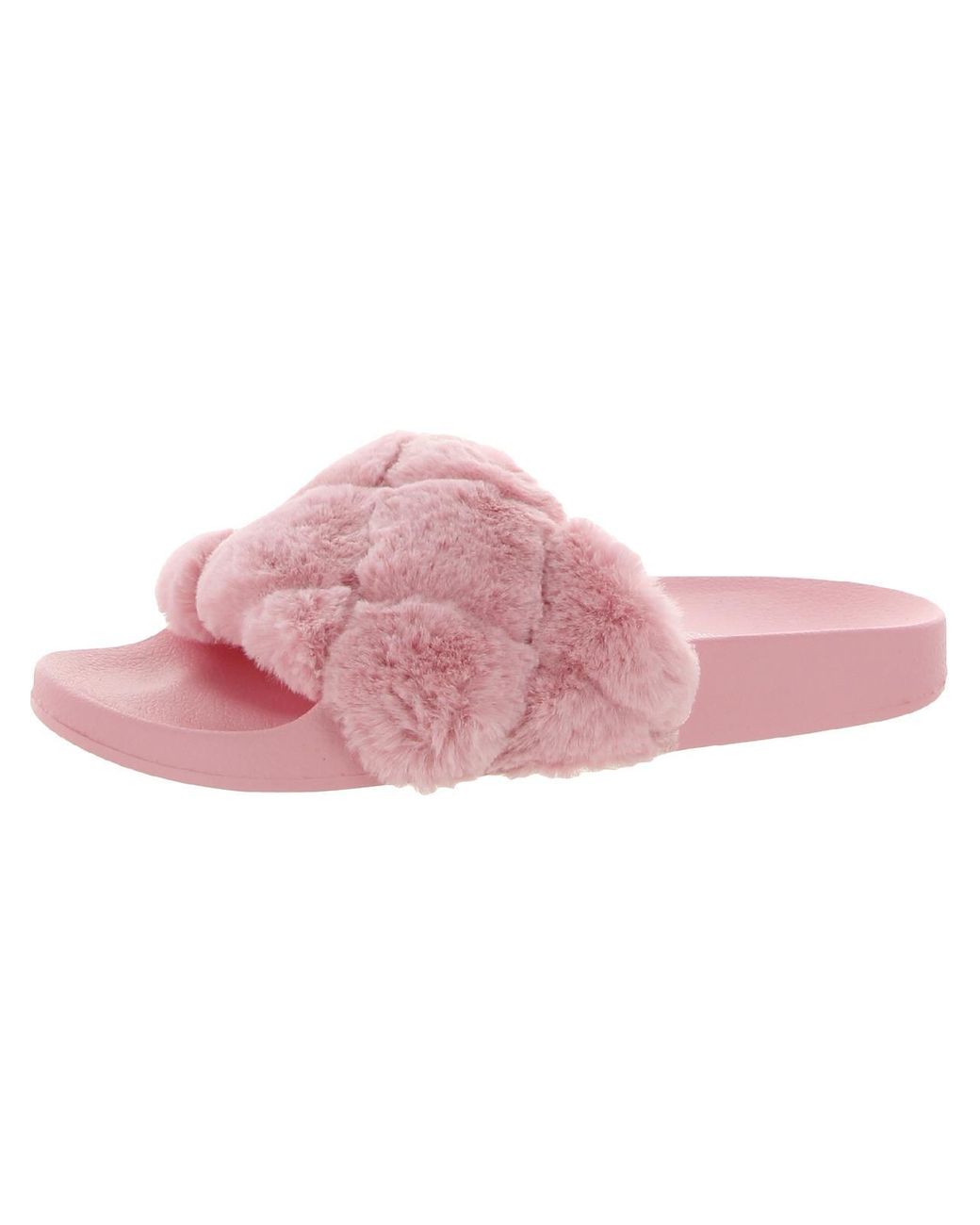 steve madden slides fur