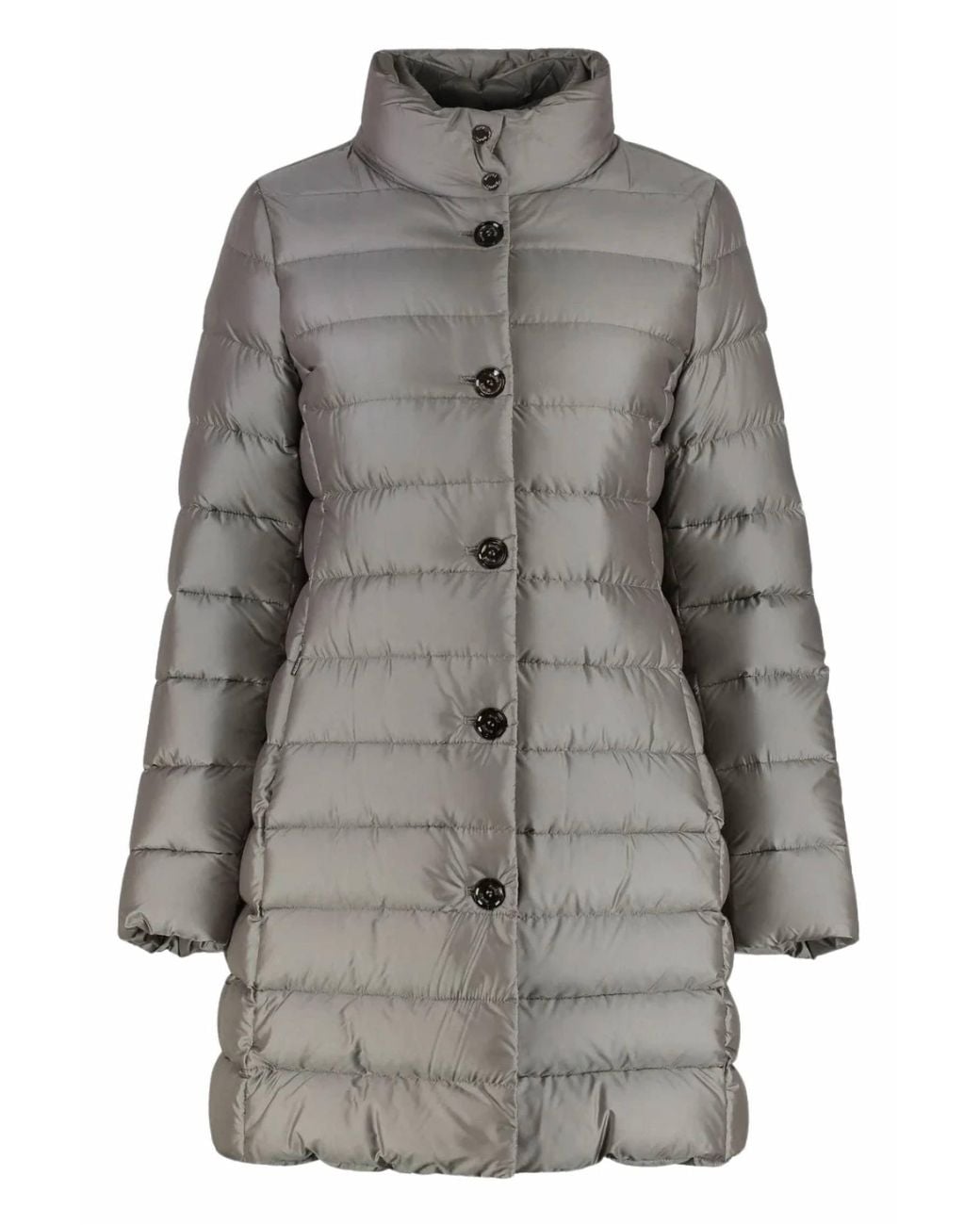 Moorer Gray Front Button Closure Two Coat