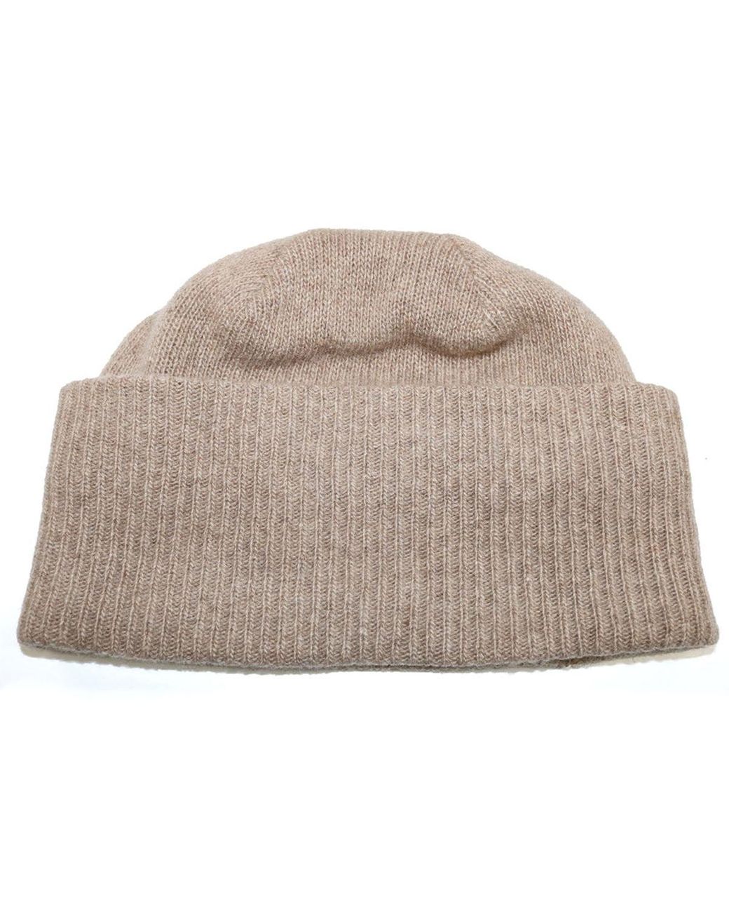 Portolano Cashmere Hat With Folded Cuff 