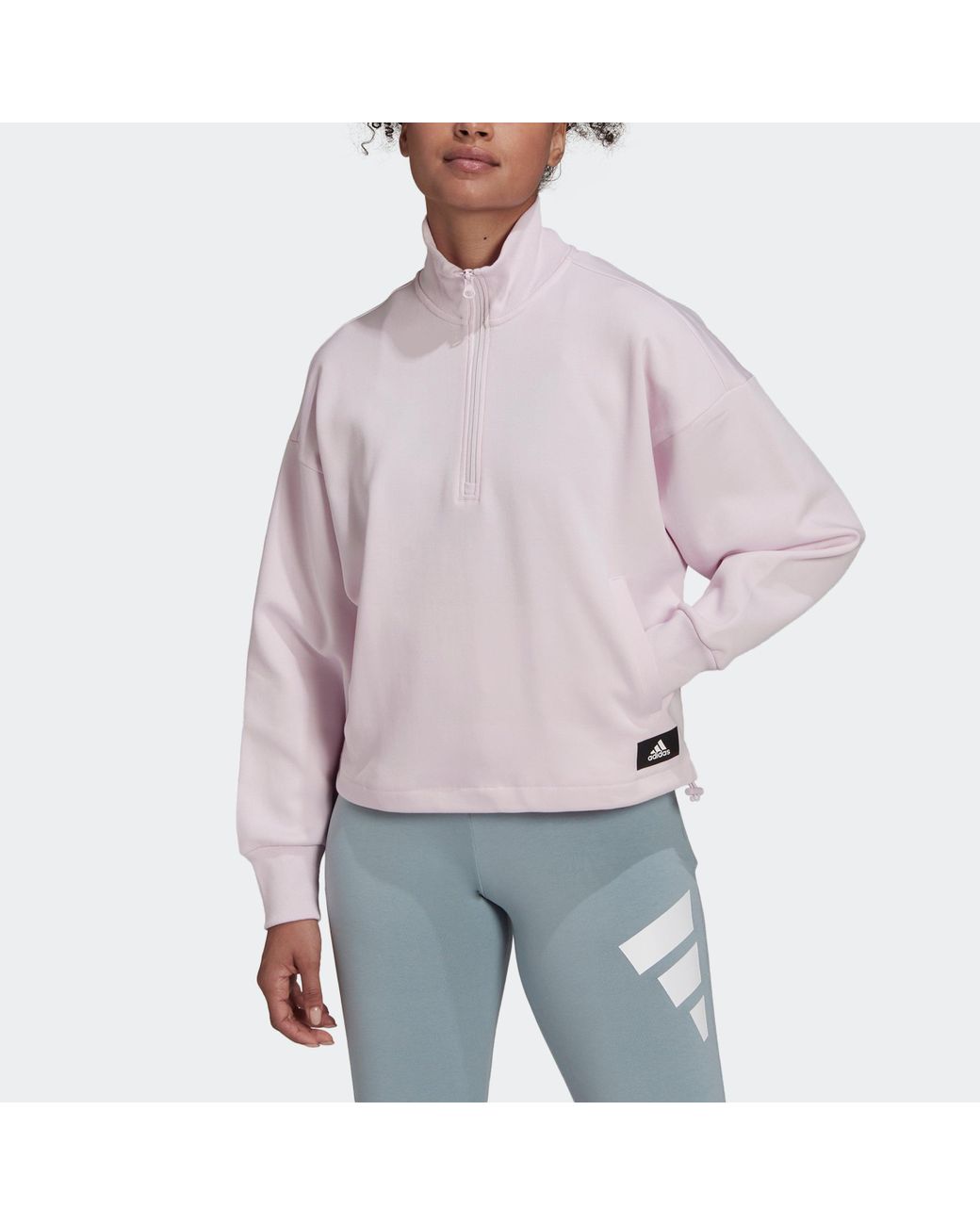 Adidas sport icon quarter zip hotsell