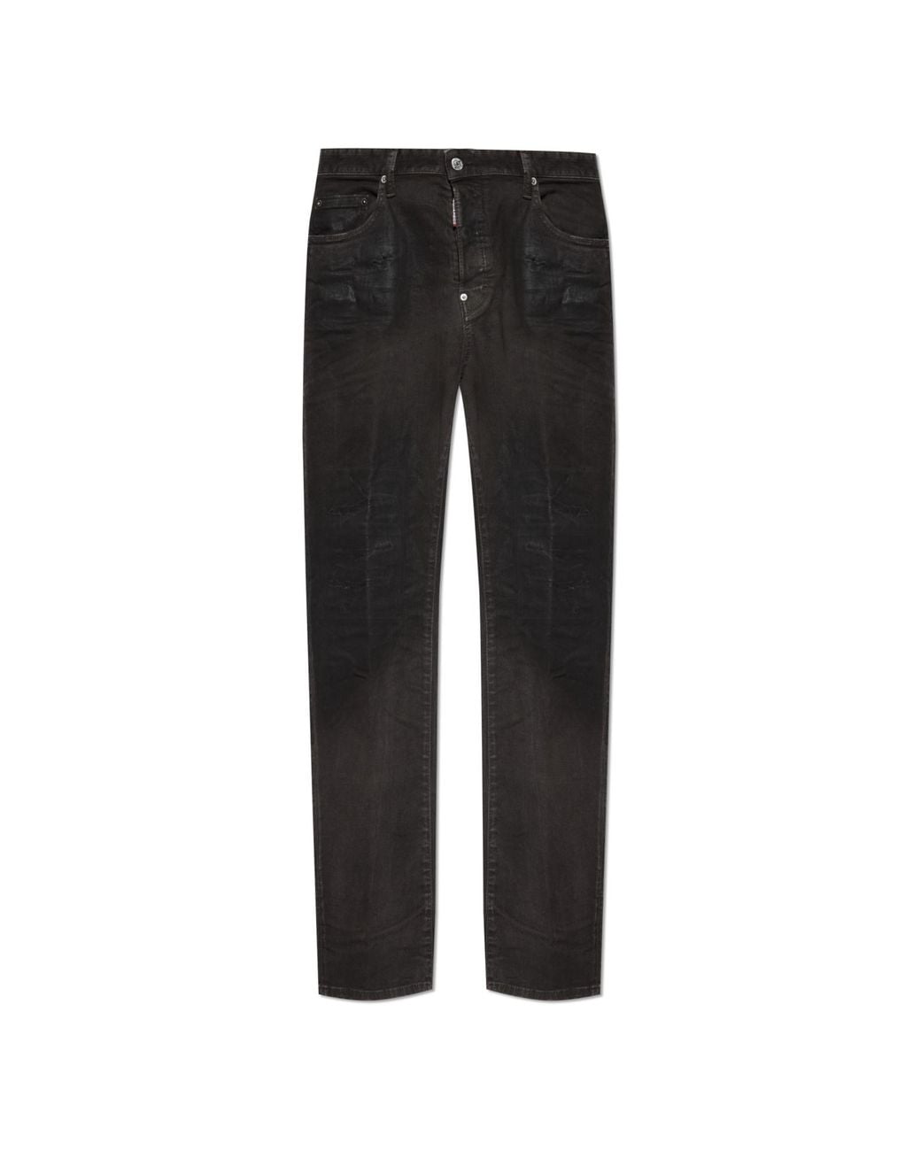 DSquared² Black Jeans '642' for men