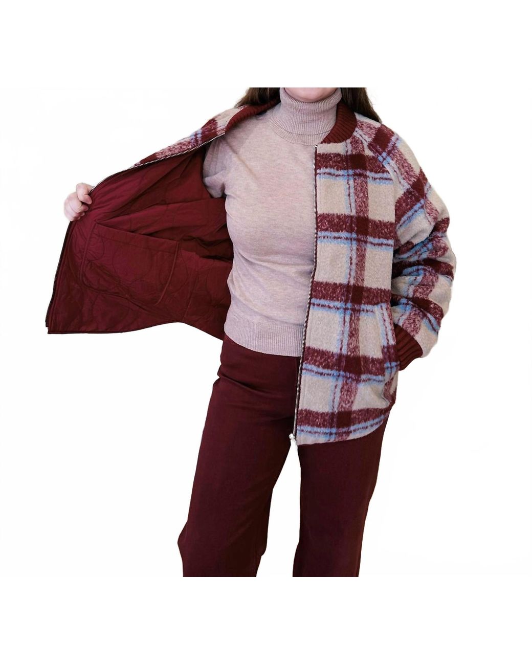 Flag & Anthem Red Anniston Reversible Jacket