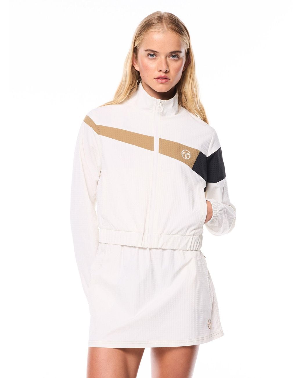 Sergio Tacchini White Roma Track Jacket