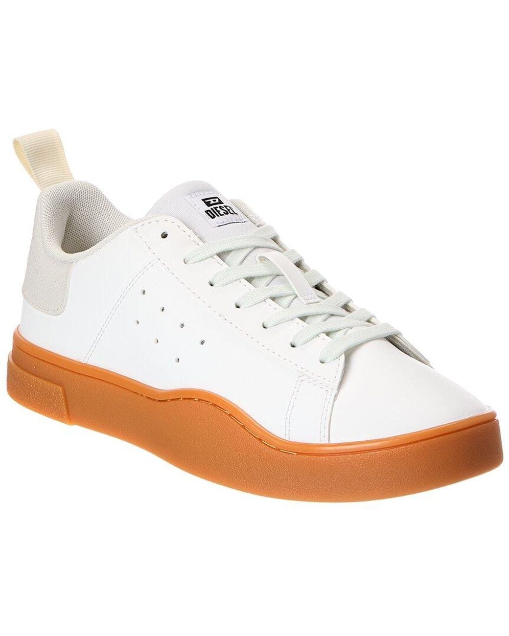 DIESEL White Clever Sneaker for men