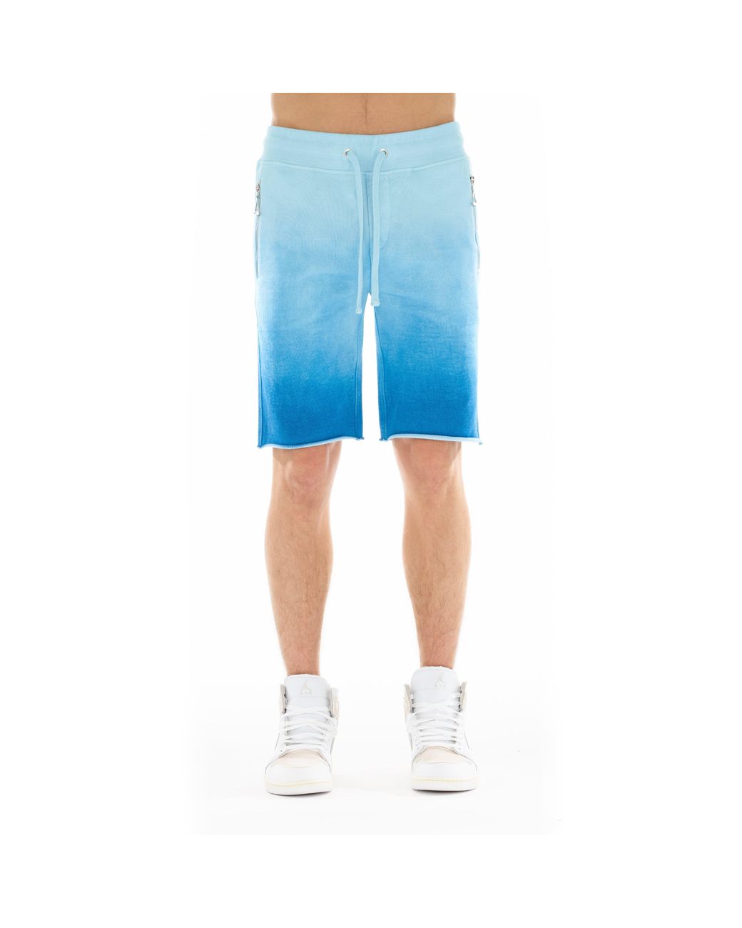HVMAN Blue Sweatshorts for men