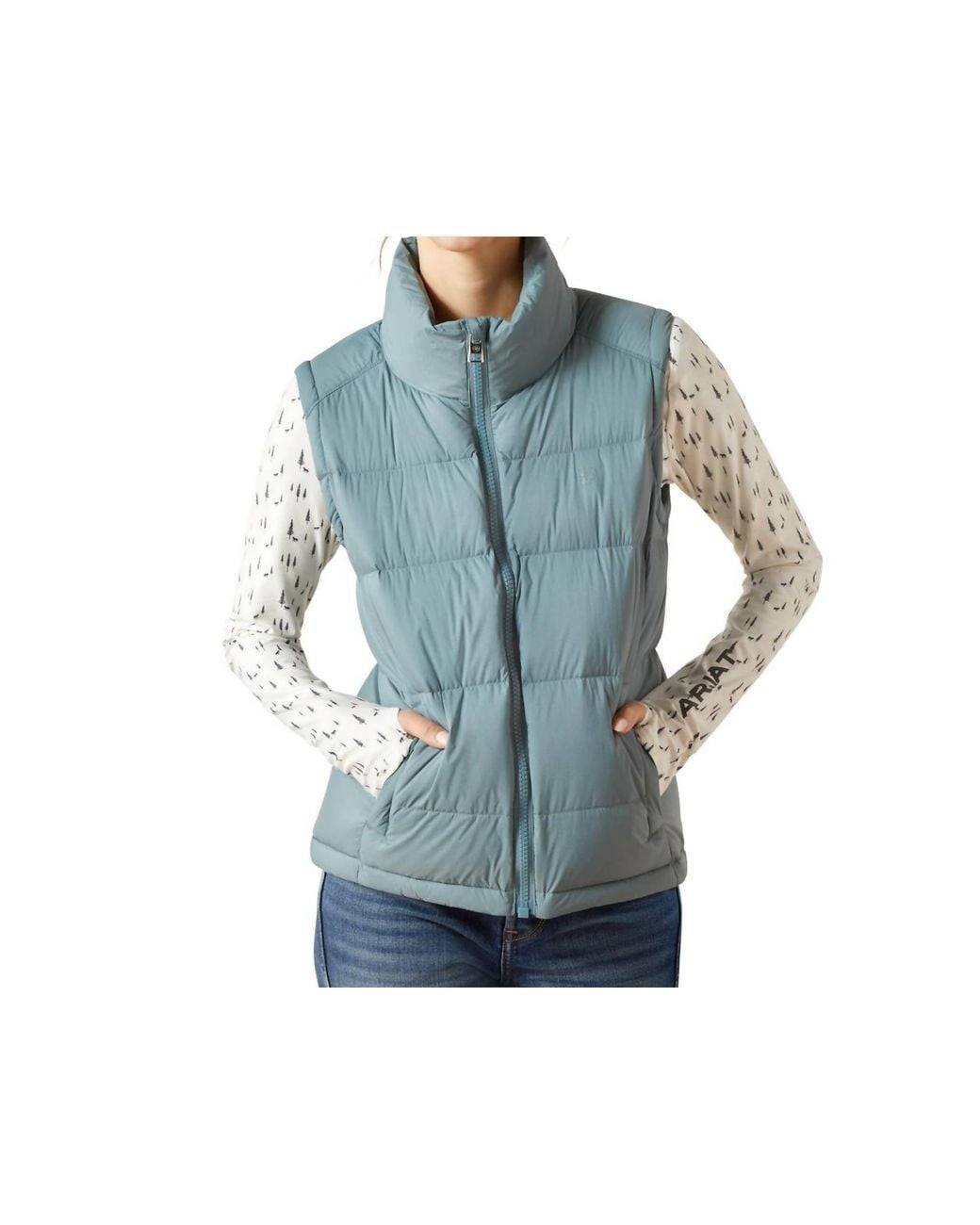 Ariat Blue Ultrapuff Down Vest