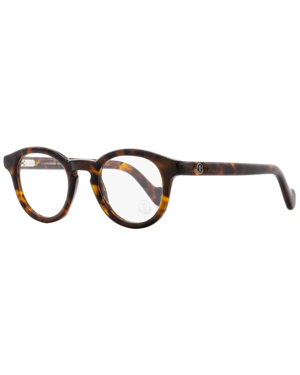 Moncler Eyeglasses Ml5002 Dark Havana 46mm in Black for Men