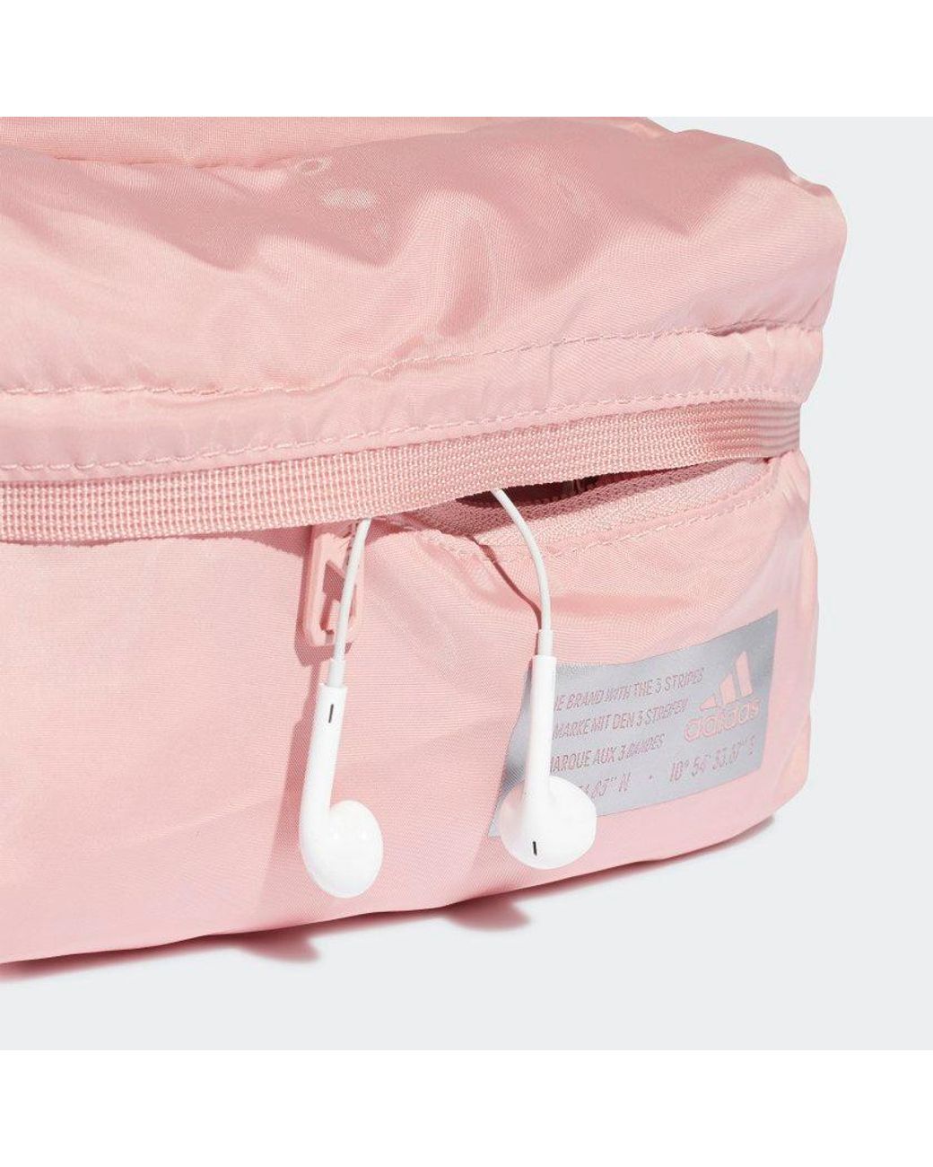 adidas essential crossbody bag pink