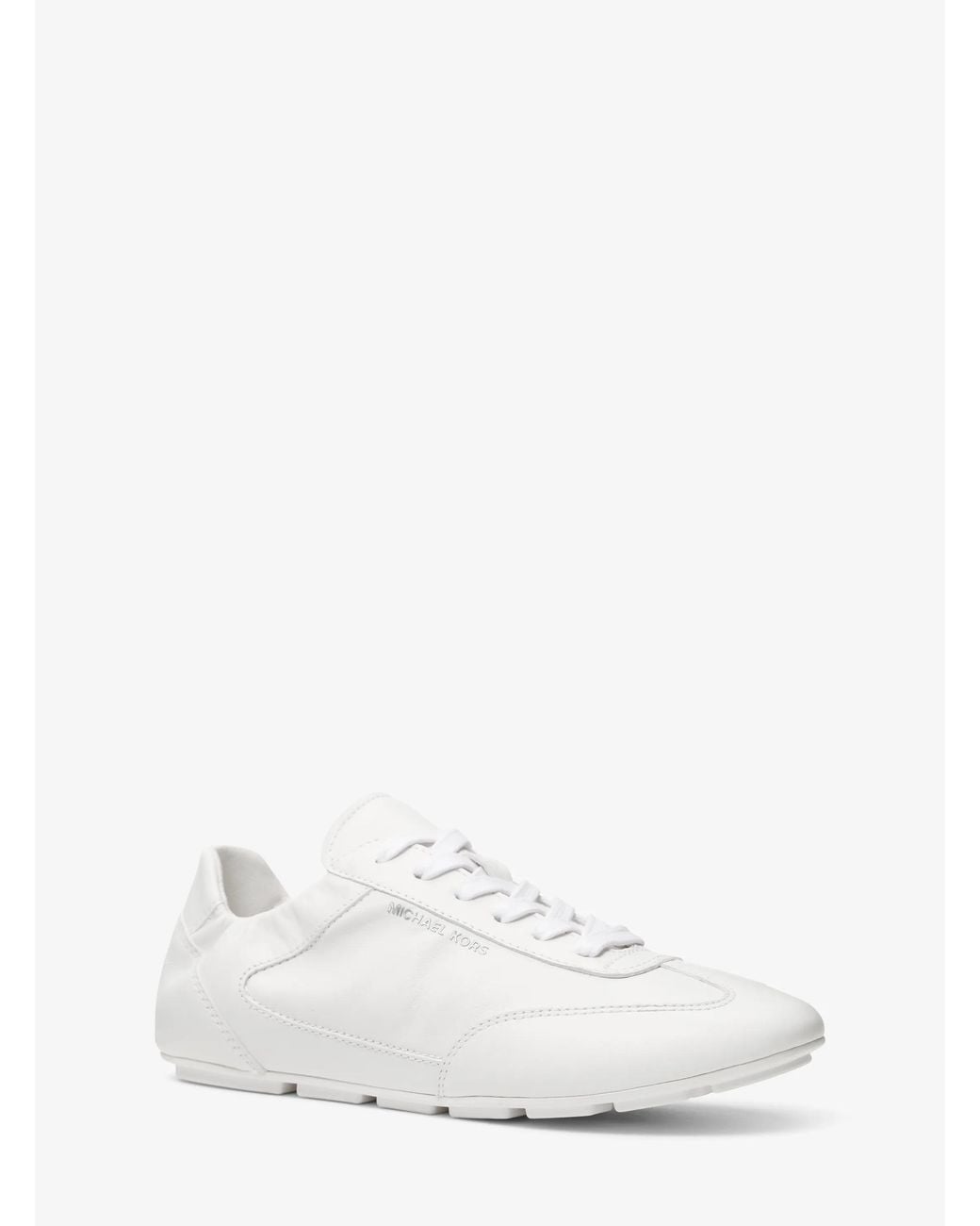 Michael Kors White Keely S2 Leather Trainer