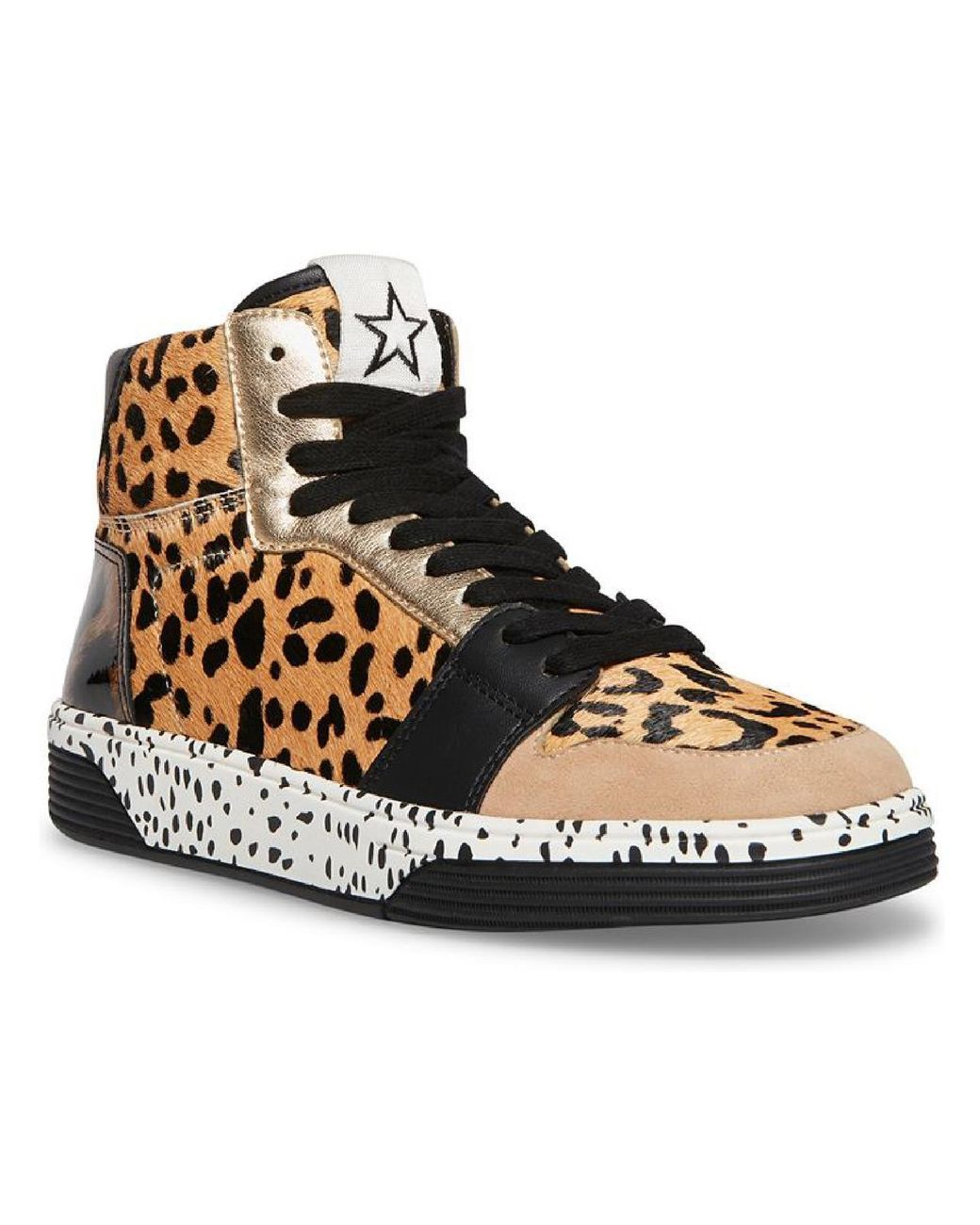Steve Madden Freethrow Cow Hair Basketball Athletic And Training
