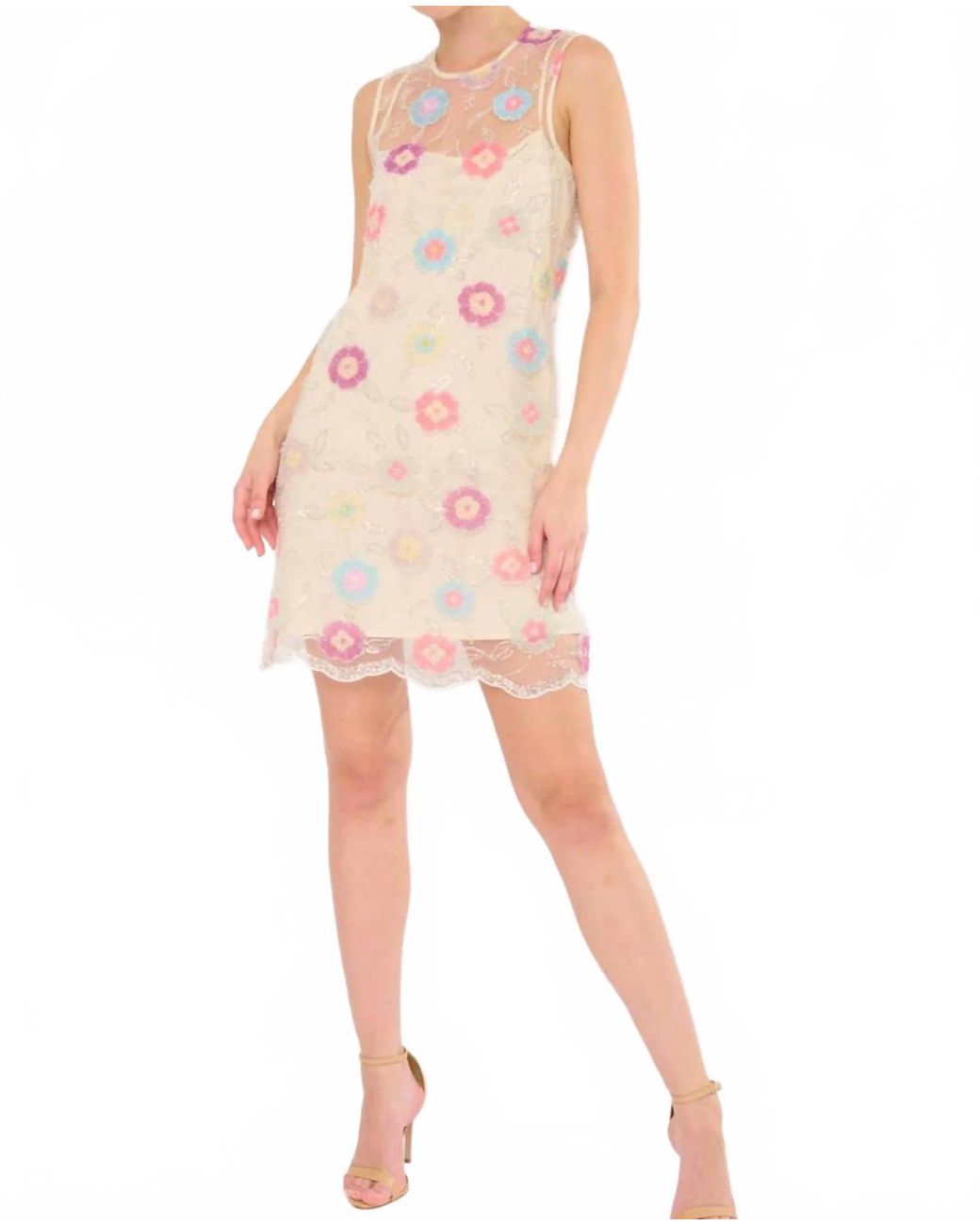 Flora Bea Pink Celeste Dress
