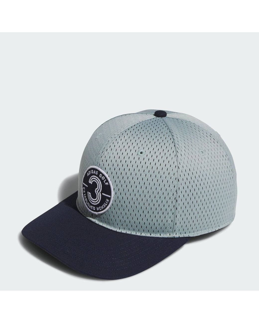 Adidas Blue High Crown Hat for men