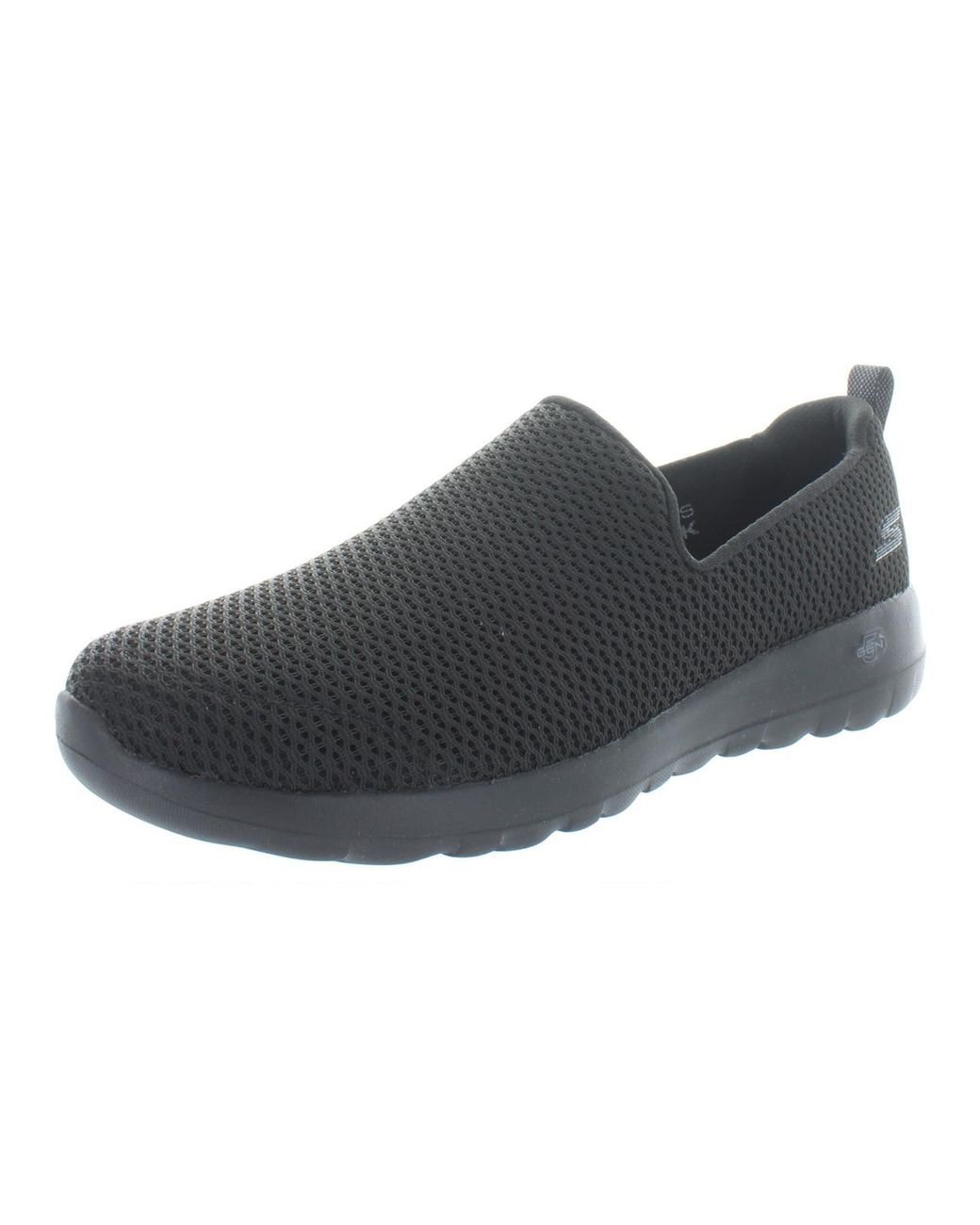 Skechers Go Walk Joy Lifestyle Goga Max Fashion Sneakers in Black