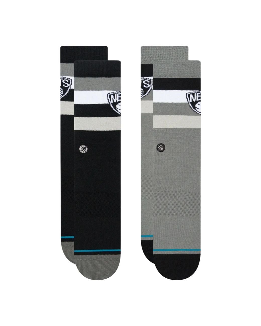 Stance Black Nets St 2-Pack Crew Socks for men