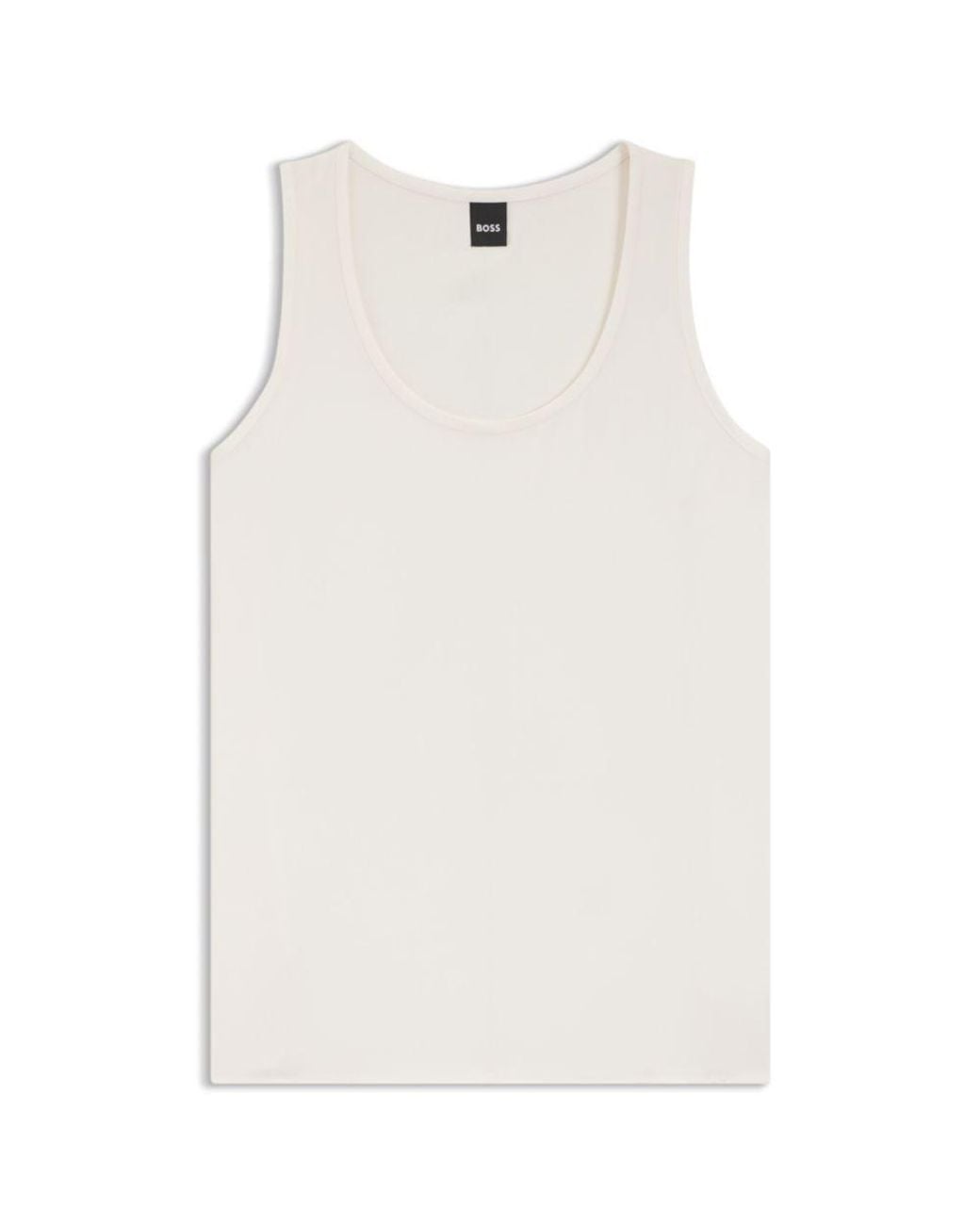 Boss White Sleeveless Top