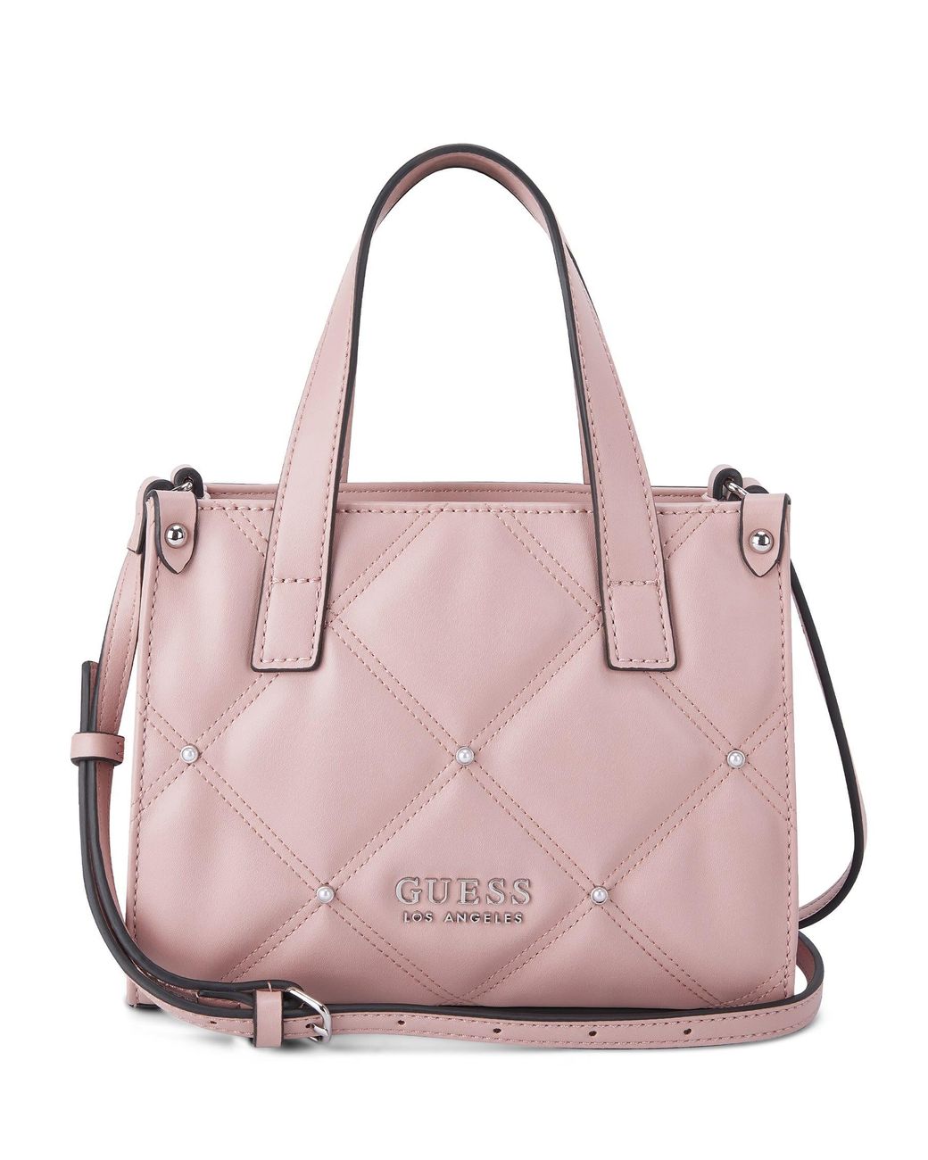 Guess Factory Holden Mini Tote in Pink | Lyst