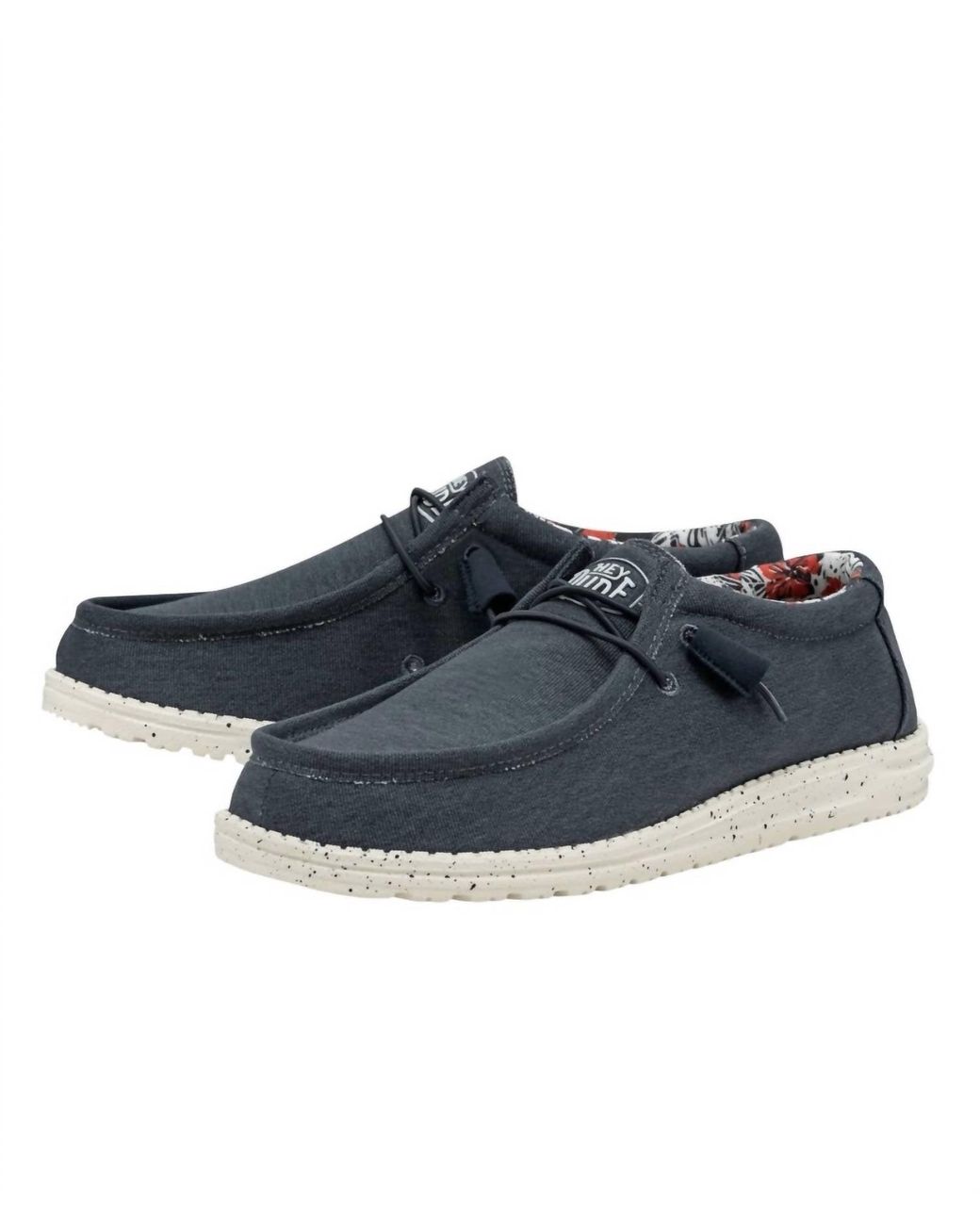 Hey Dude Wally Stretch Canvas Slipon Shoes in Blue for Men Lyst