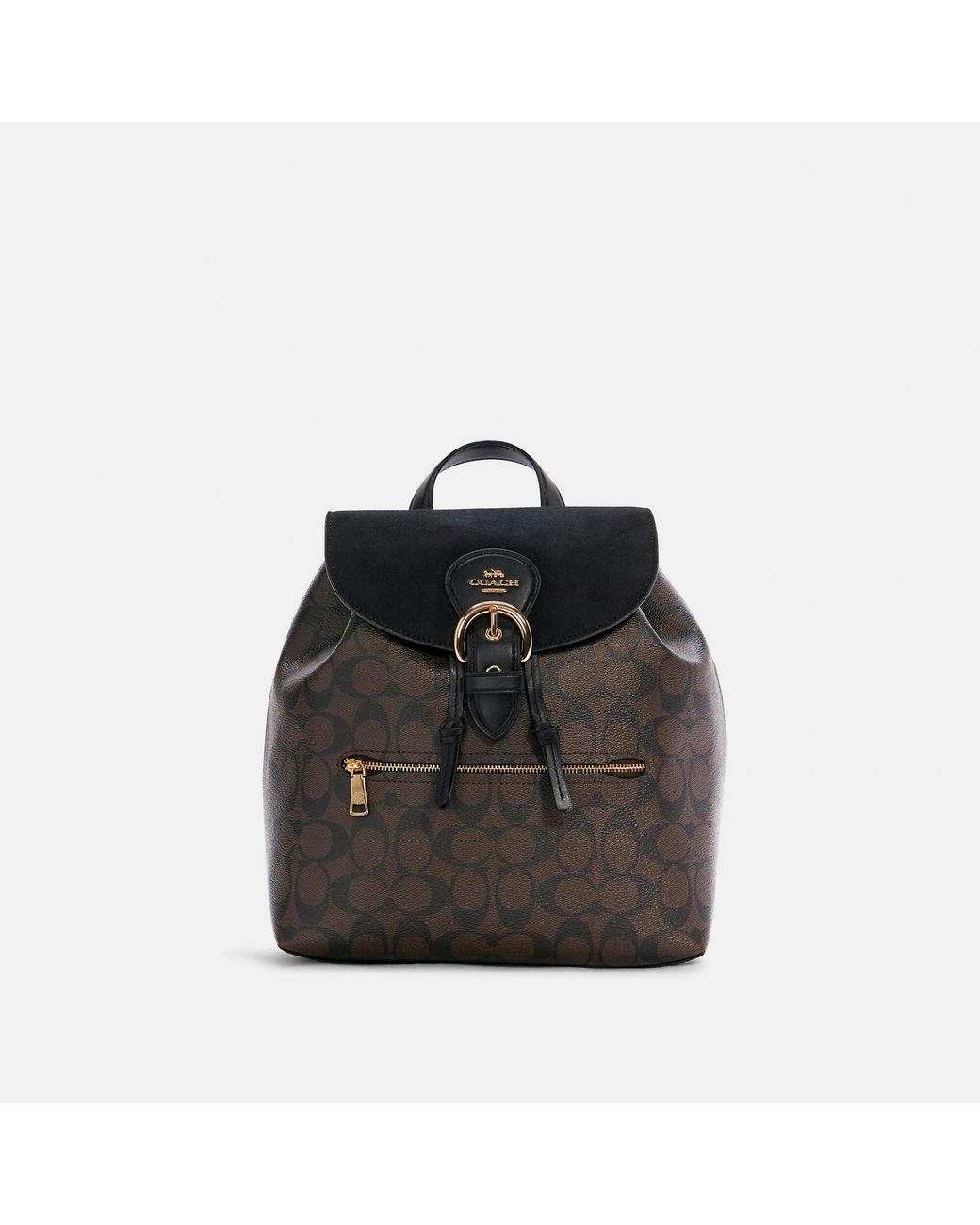 Coach Outlet Kleo Backpack In Signature Canvas in Black Lyst