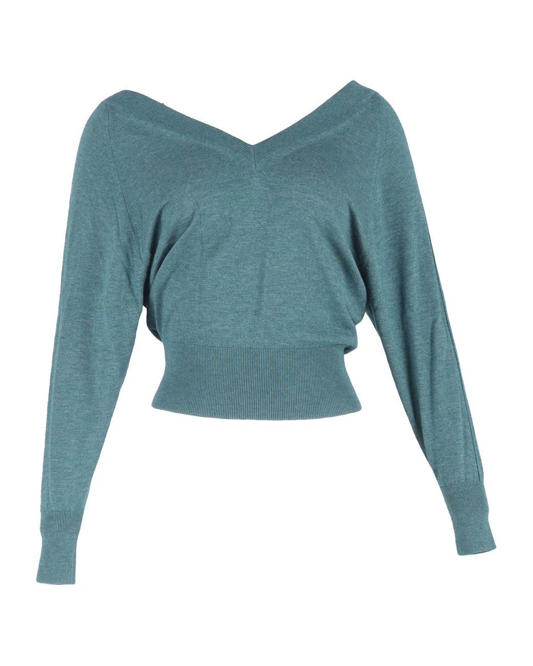 Isabel Marant Blue V-Neck Sweter