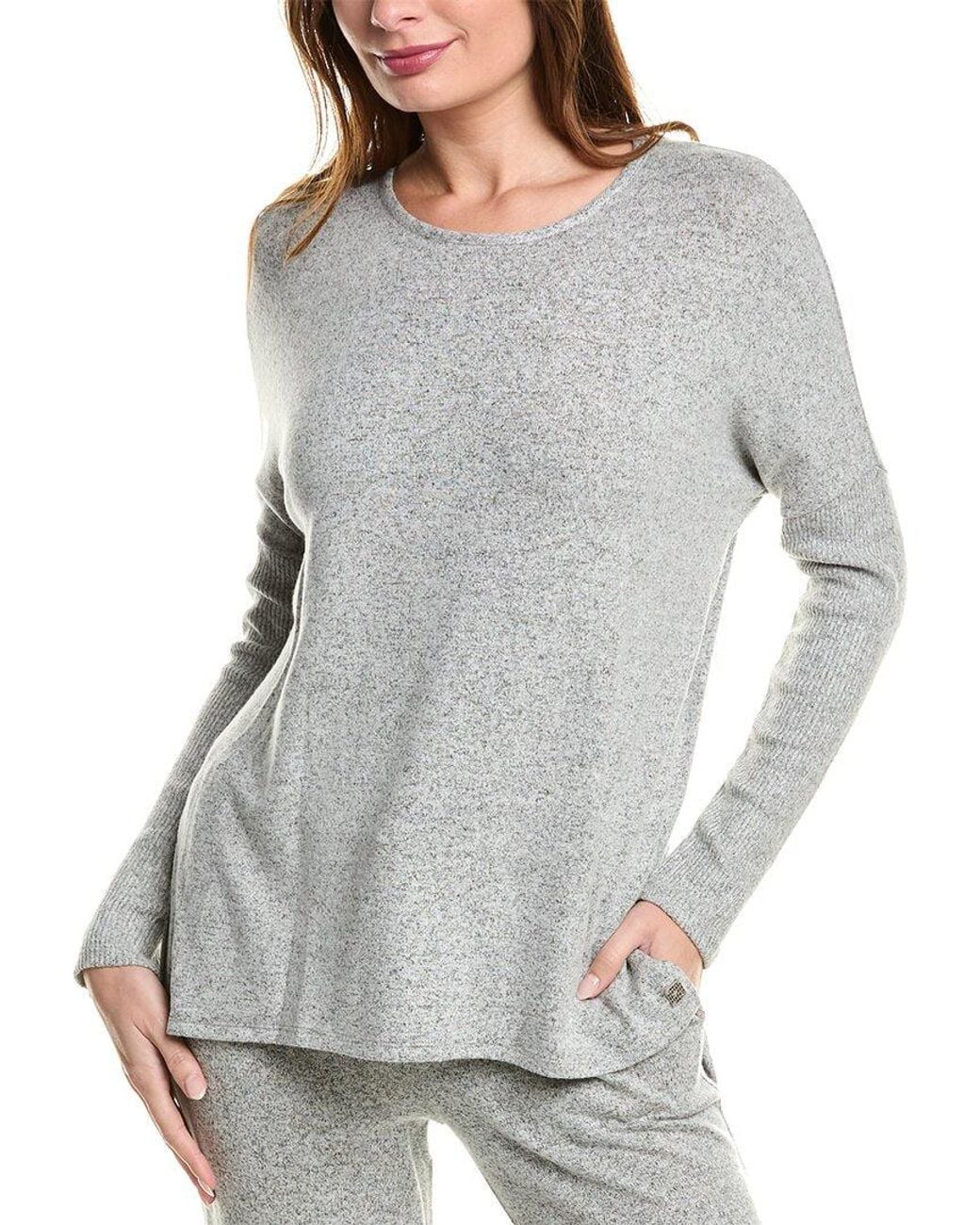Natori Gray Ulla Top