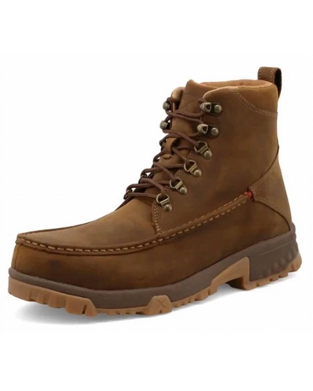 Twisted X Brown Work 6" Boot for men