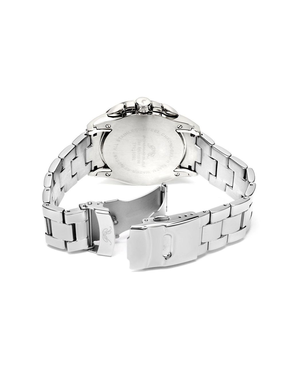 Porsamo Bleu Francoise Gunmetal Chrono Watch in Silver (Metallic) for Men |  Lyst