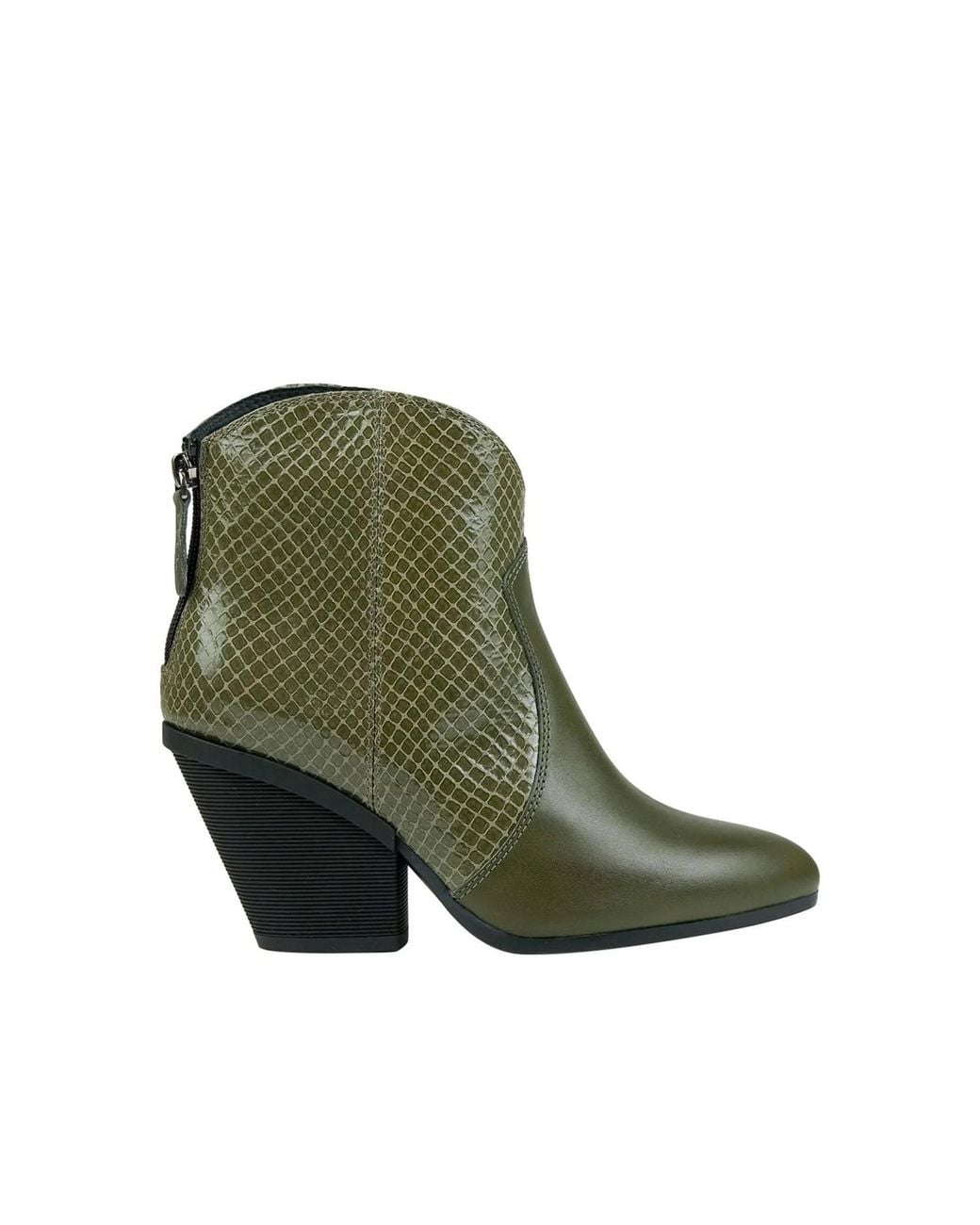 Hogan Green H581 Ankle Boots