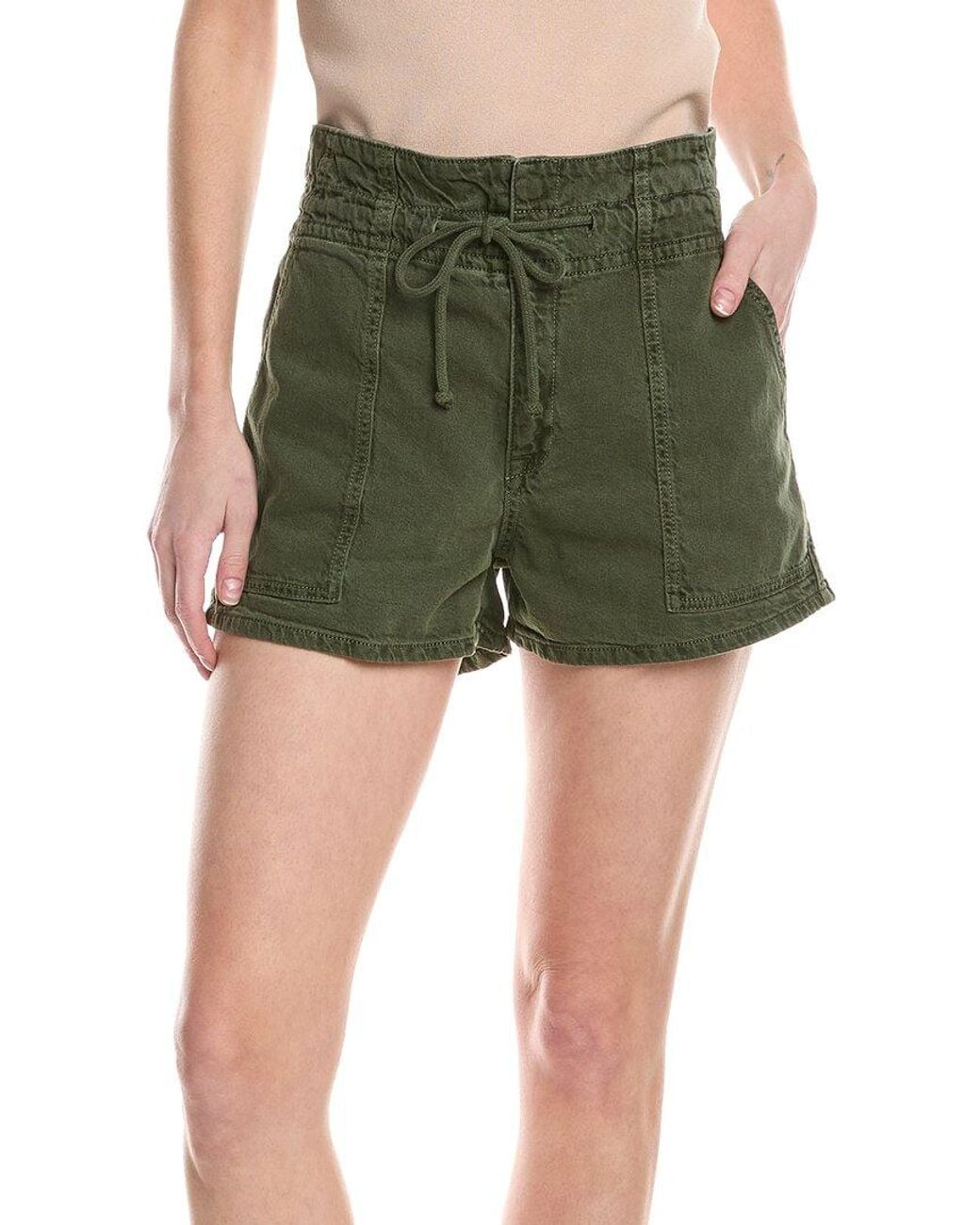 Ba&sh Green Fabo Short