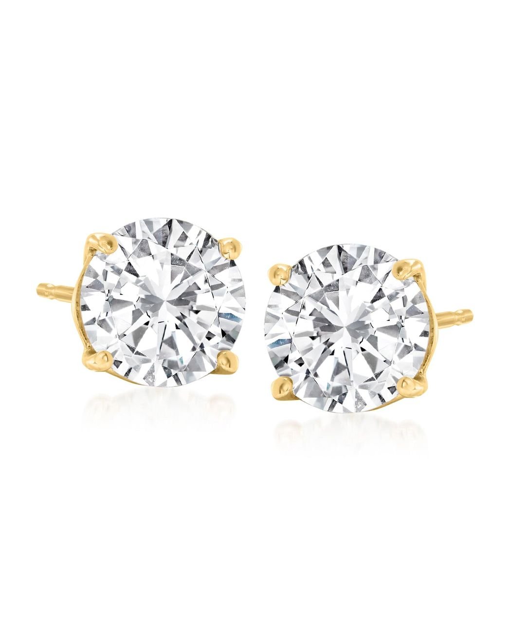 ross simons diamond studs