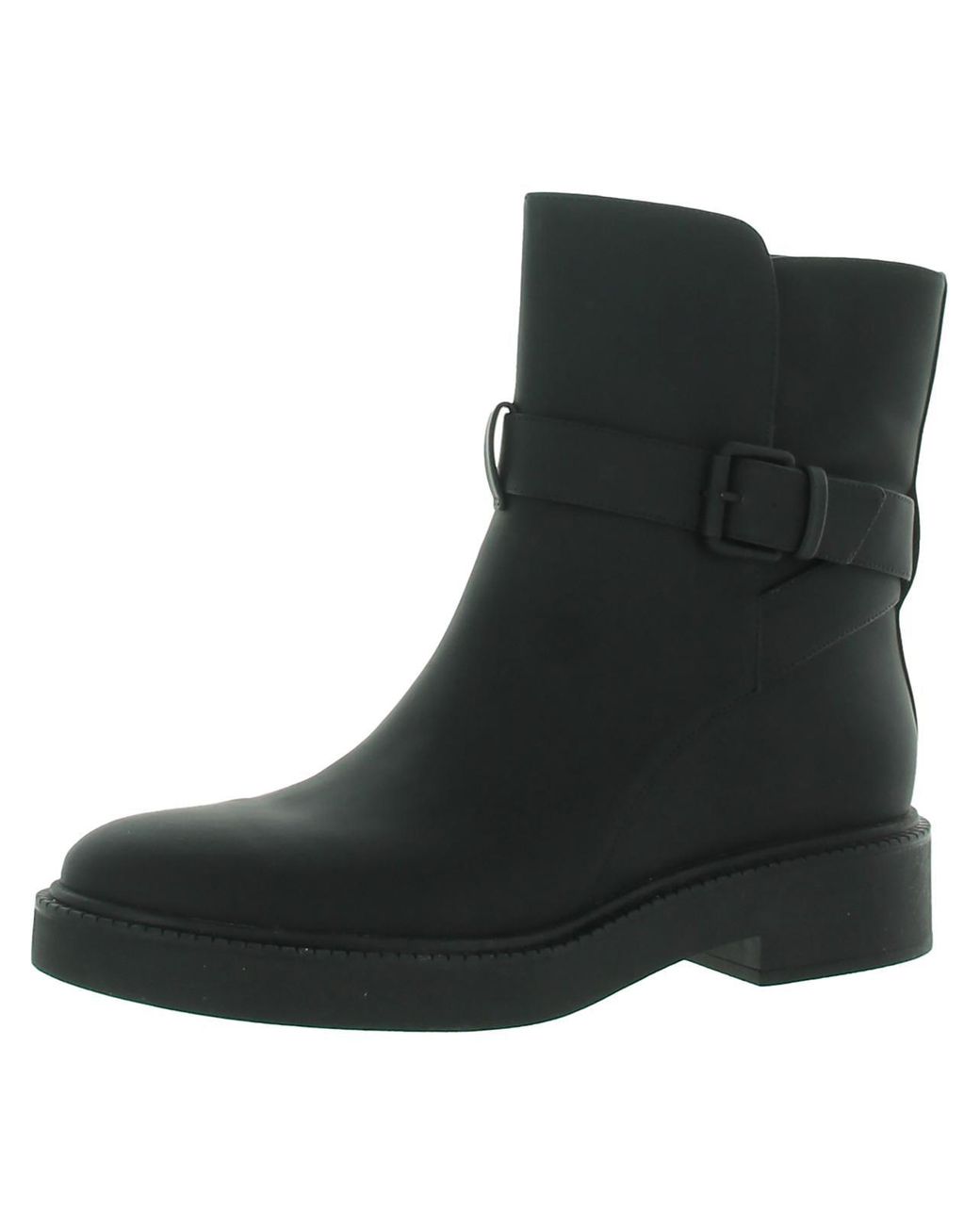 Vince Kaelyn Pull On Waterproof Ankle Boots in Black | Lyst