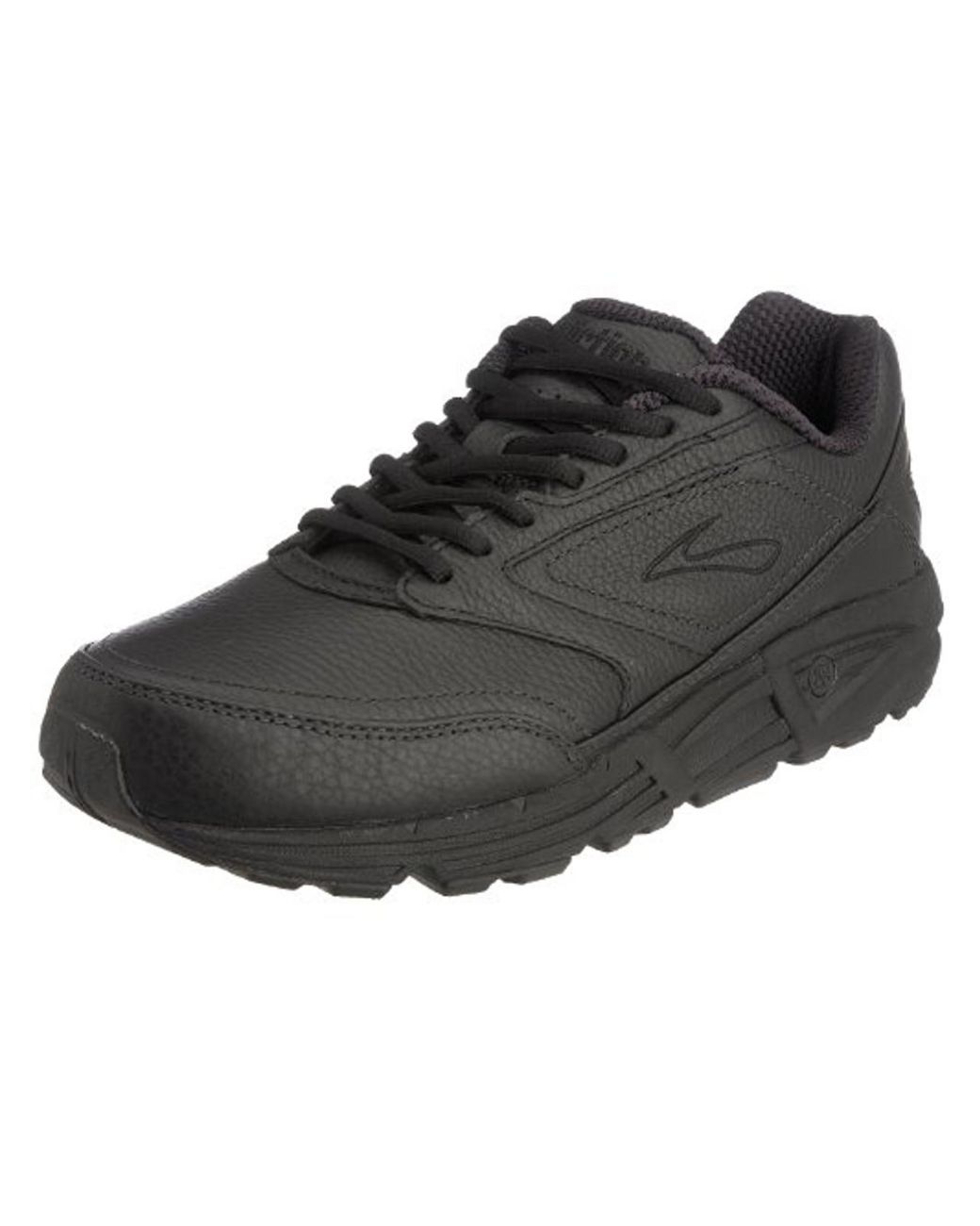 Brooks Addiction Leather Motion Control Walking Shoes in Black Lyst