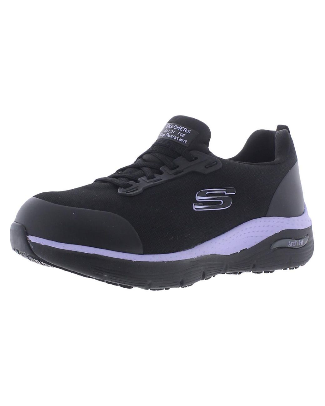 Skechers Arch Fit Sr - Evzan Steel Toe Slip Resistant Work And Safety ...