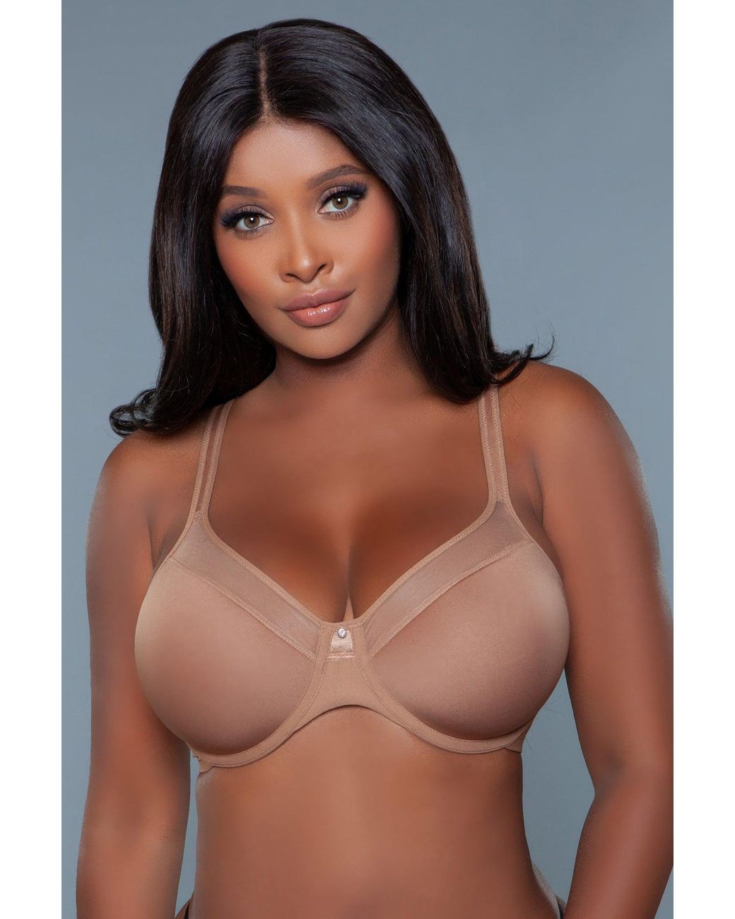 TRUEDAMES Brown Kristy Full Coverage Bra Size