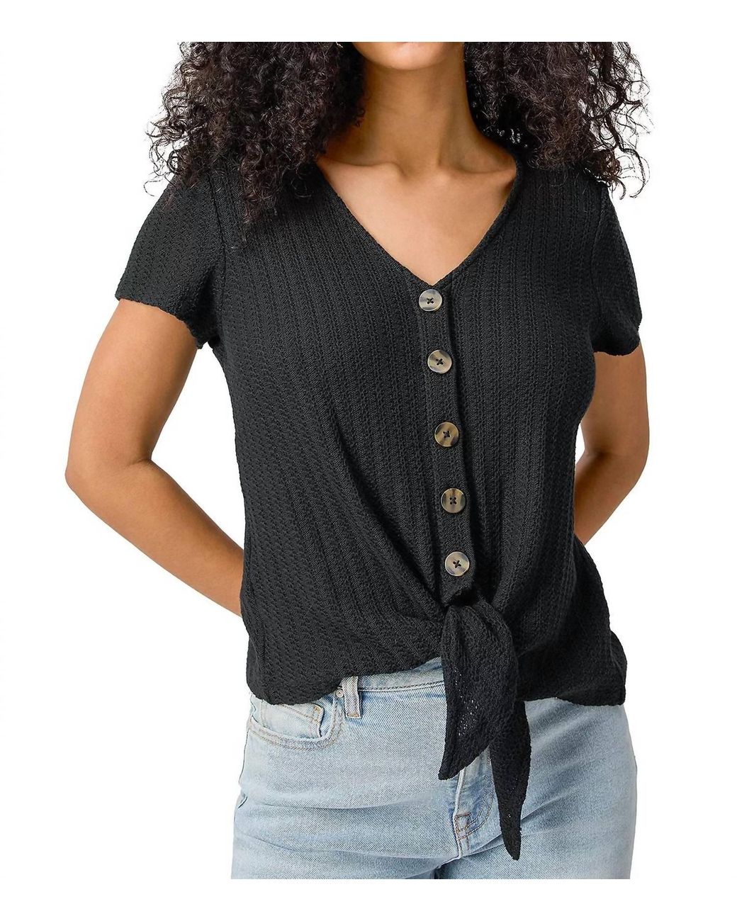 Sanctuary Black By My Side Top