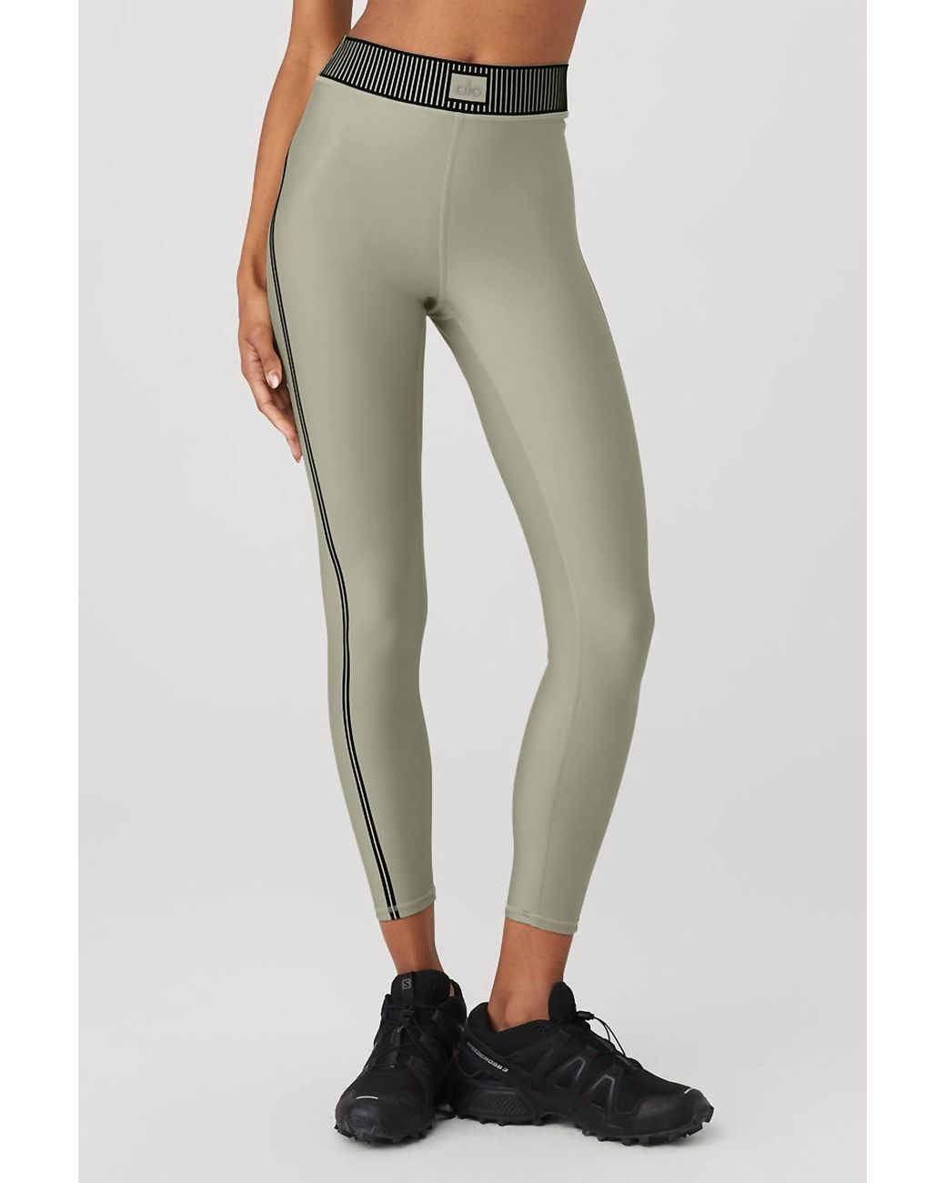 Alo Yoga 7/8 High-waisted Airlift Legging I in Natural