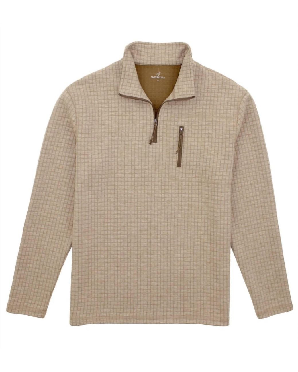 Properly Tied White Delta Pullover for men