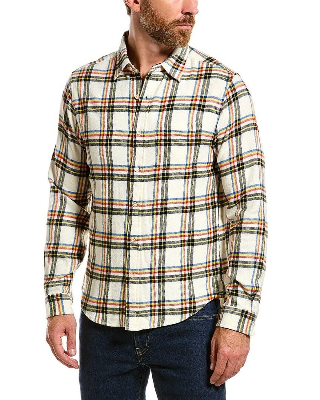 Alex Mill Gray Mill Shirt for men