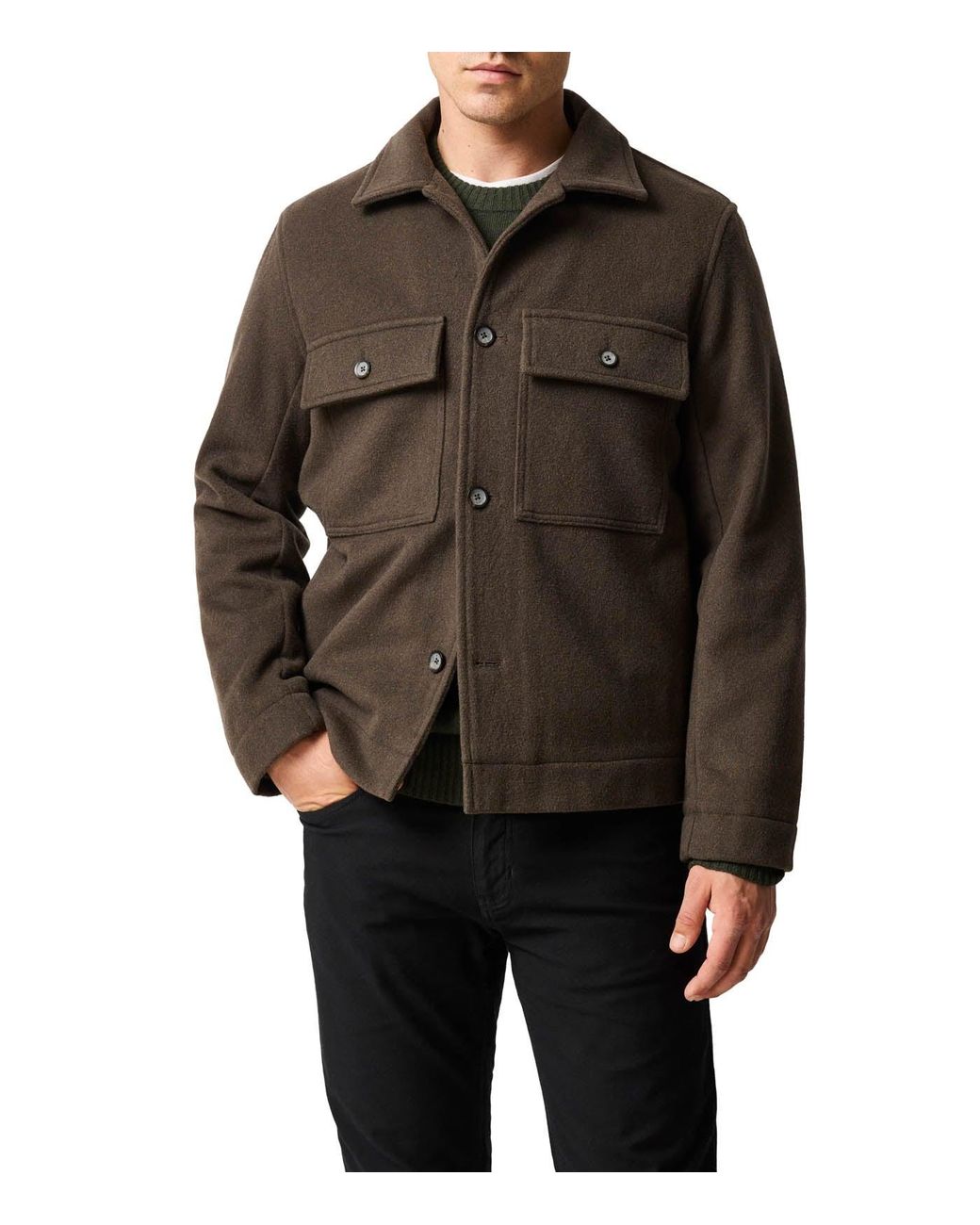 Rodd & Gunn Black Windsoe Jacket for men