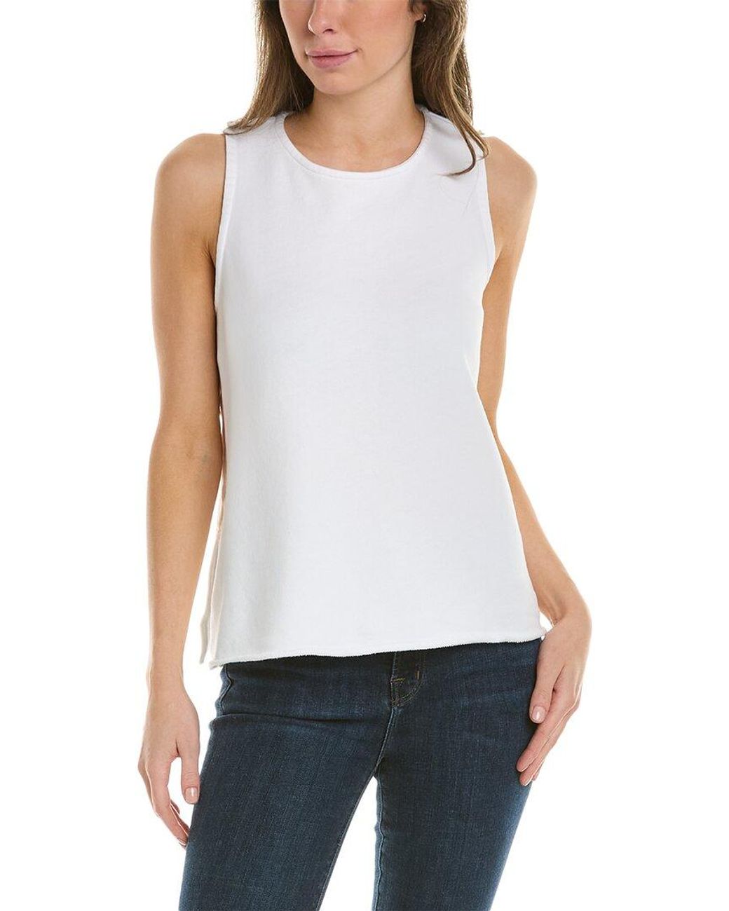 Eileen Fisher Tank in White | Lyst
