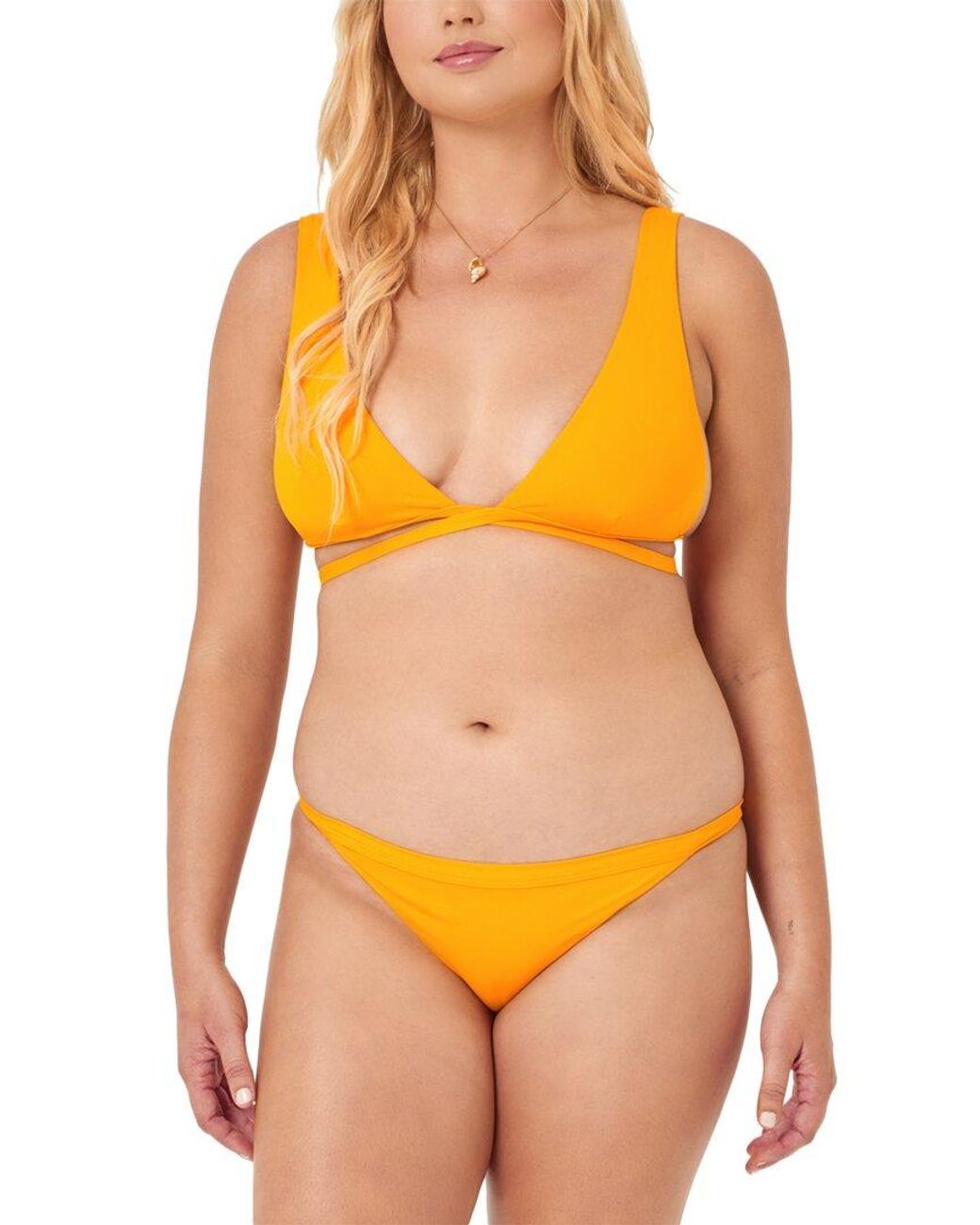 LSPACE Orange L* Avery Top