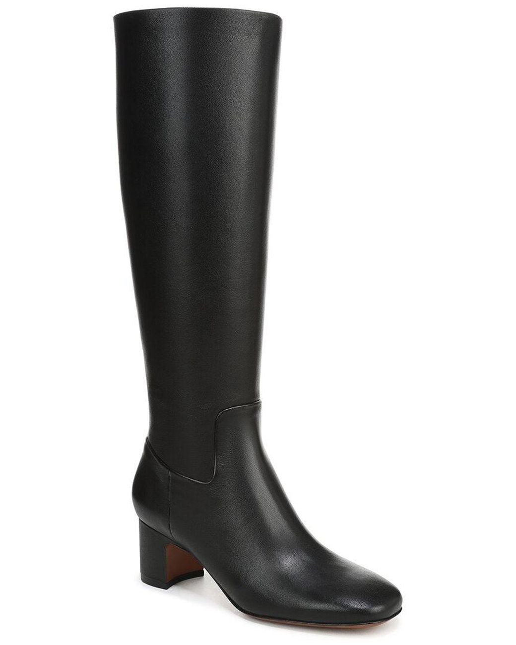 Vince Black Kellan Tall Leather Boot
