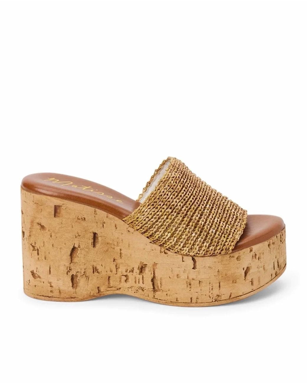 Matisse Natural Atlantic Platform Sandal